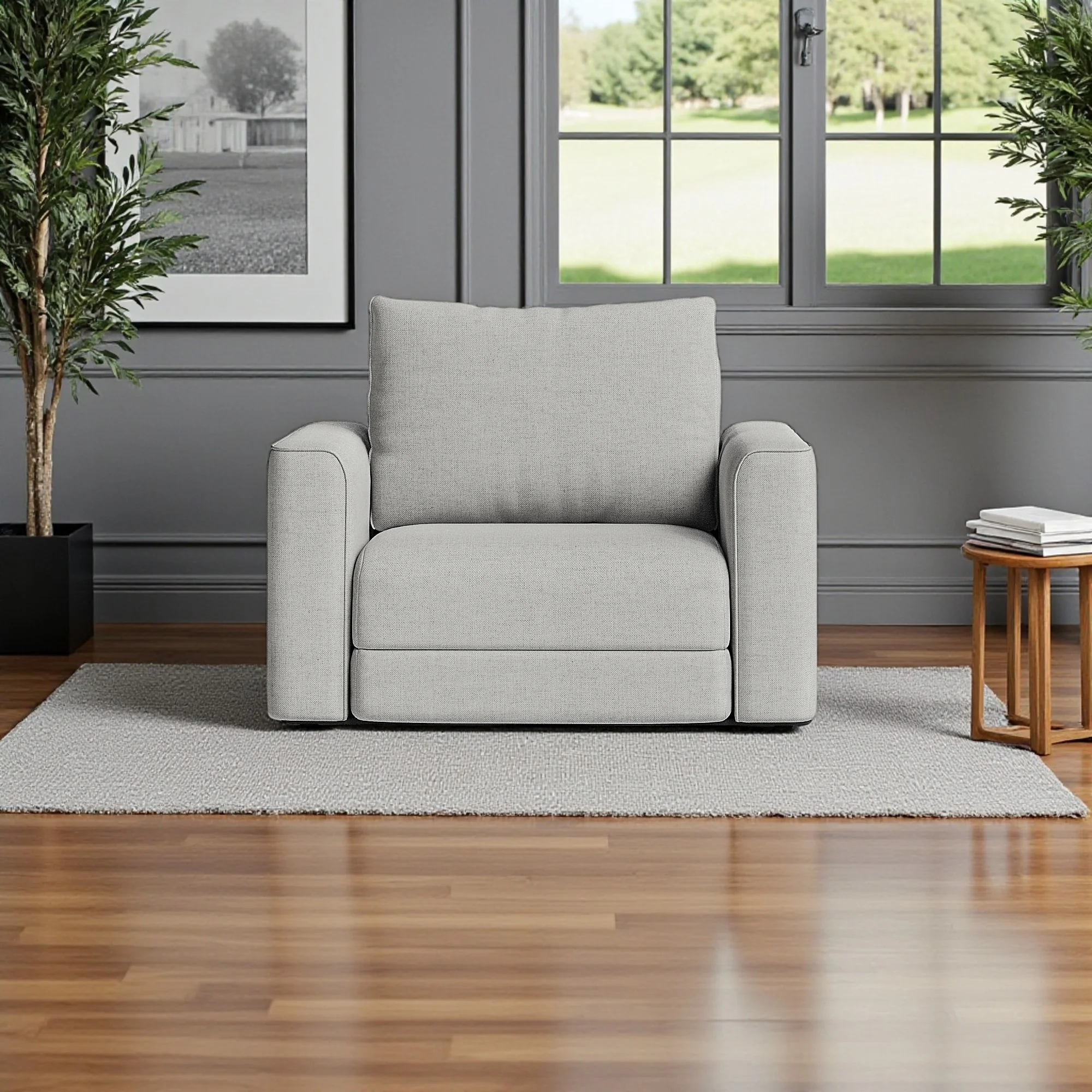 Porto Solo Sleeper Sofa | Sofa Cum Bed (4.5 Feet) - Image 10