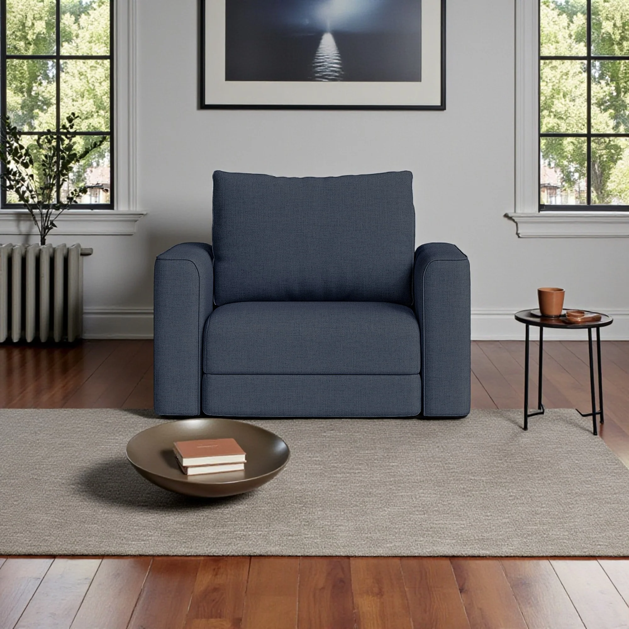 Porto Solo Sleeper Sofa | Sofa Cum Bed (4.5 Feet) - Image 18