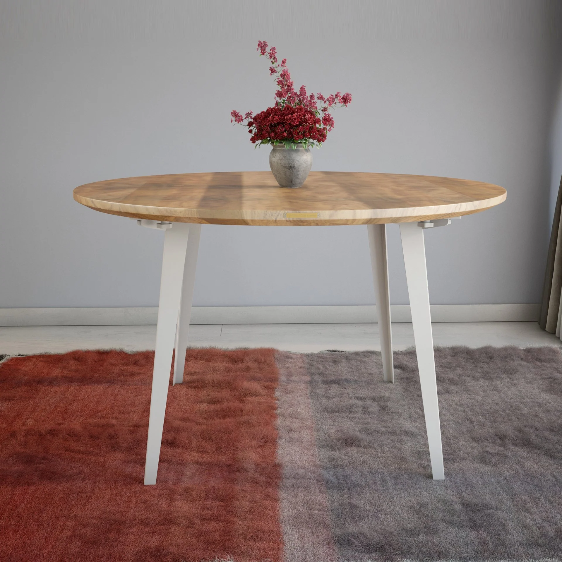 Round Table - Solid Teak - Image 7