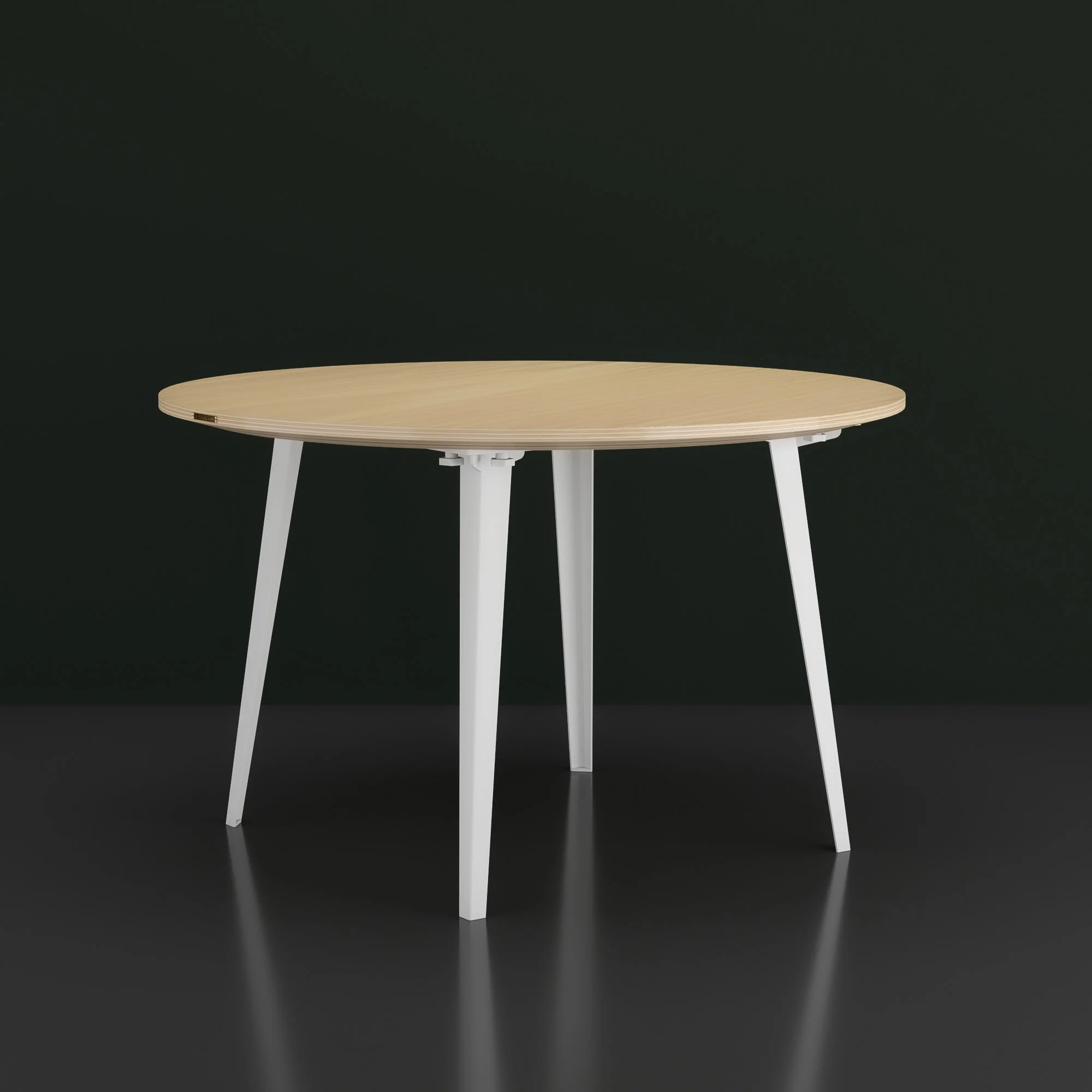 Round Table - White Oak - Image 3