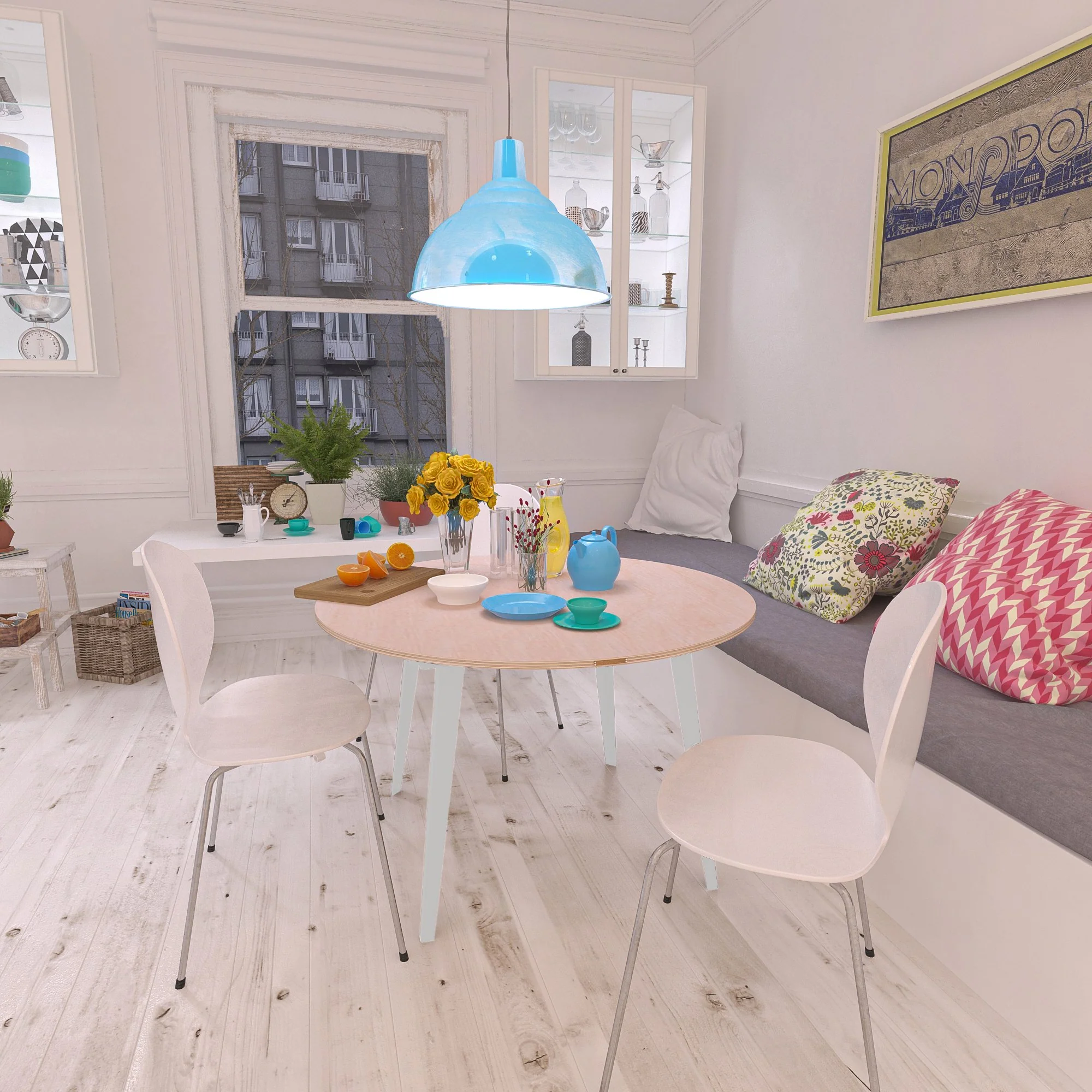 Round Table - White Oak - Image 4