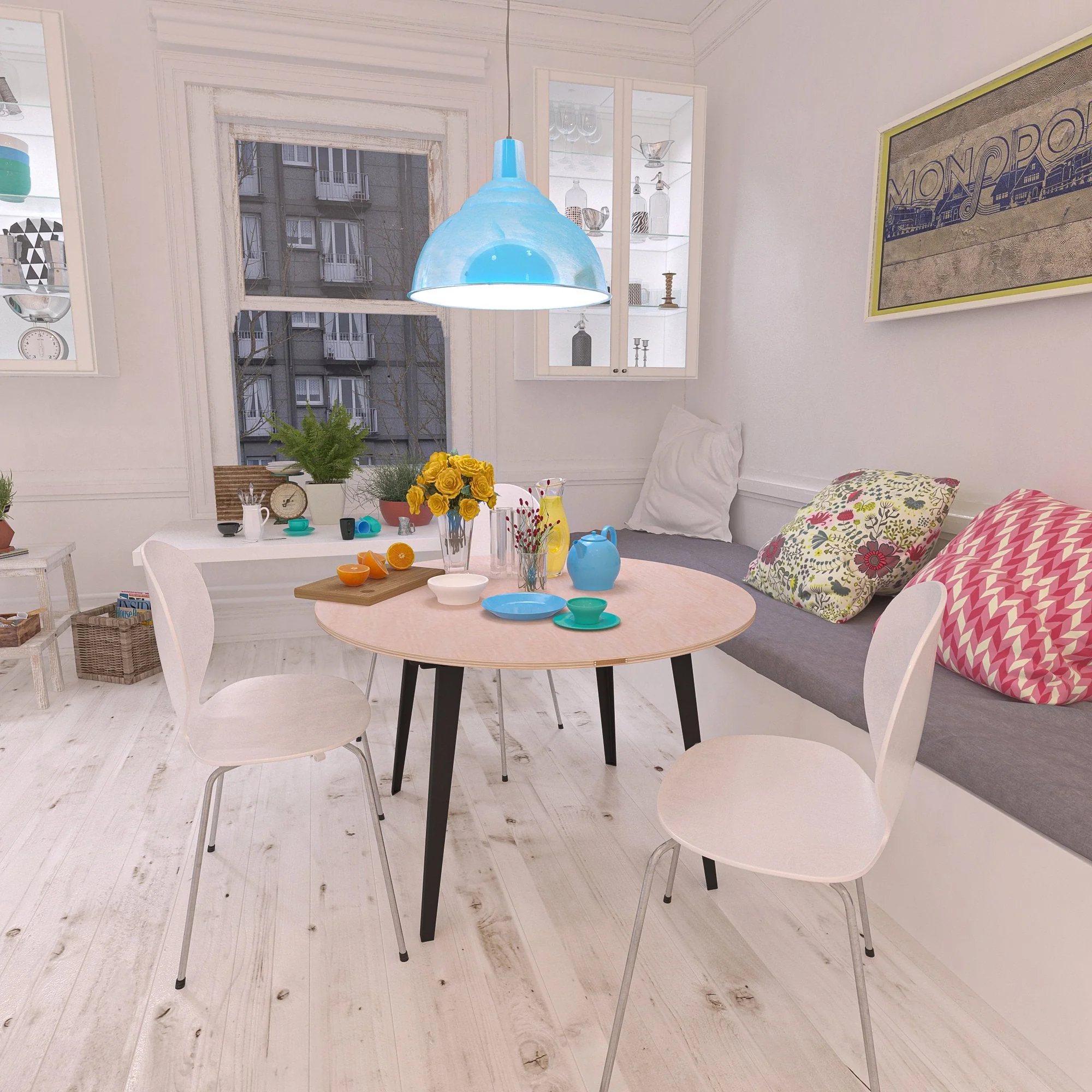 Round Table - White Oak - Image 6