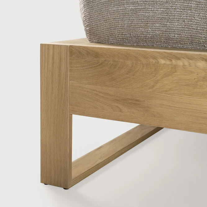 Sael Bed - Solid Walnut/Teak/Oak Wood (King) - Image 6