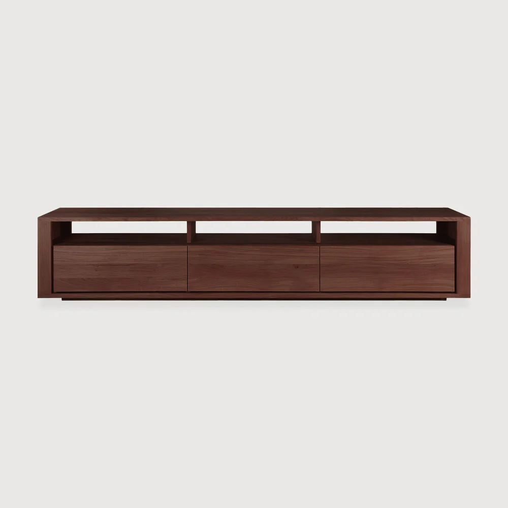 Sael TV Unit/Console  - Solid Walnut/Teak/Oak Wood (Large) - Image 5