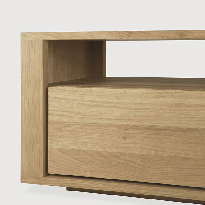 Sael TV Unit/Console  - Solid Walnut/Teak/Oak Wood (Small) - Image 7