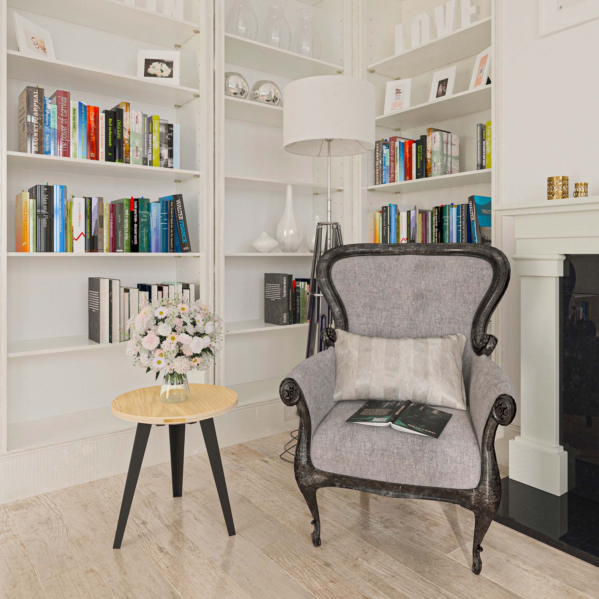 Side Table - White Oak - Image 5