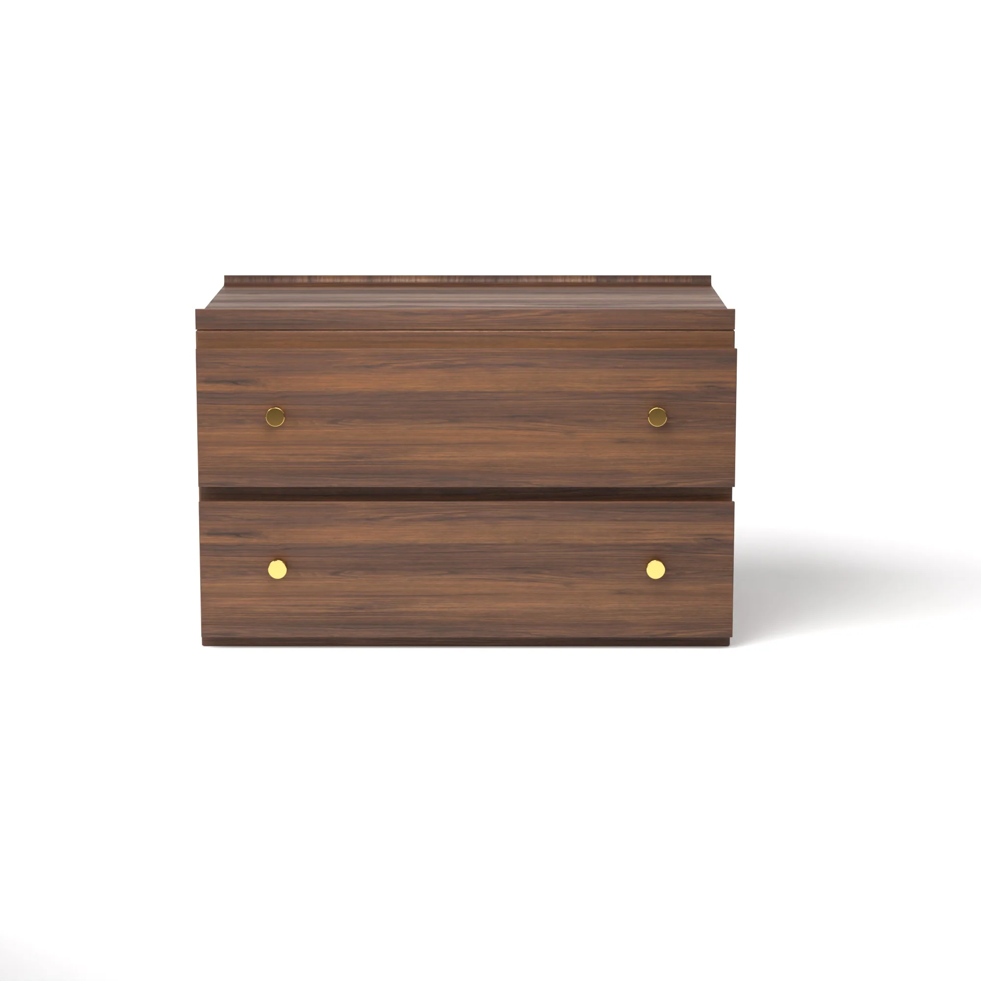 Stava Bedside Table | Solid Walnut/Teak/Oak Wood | 3 Feet Length - Image 10