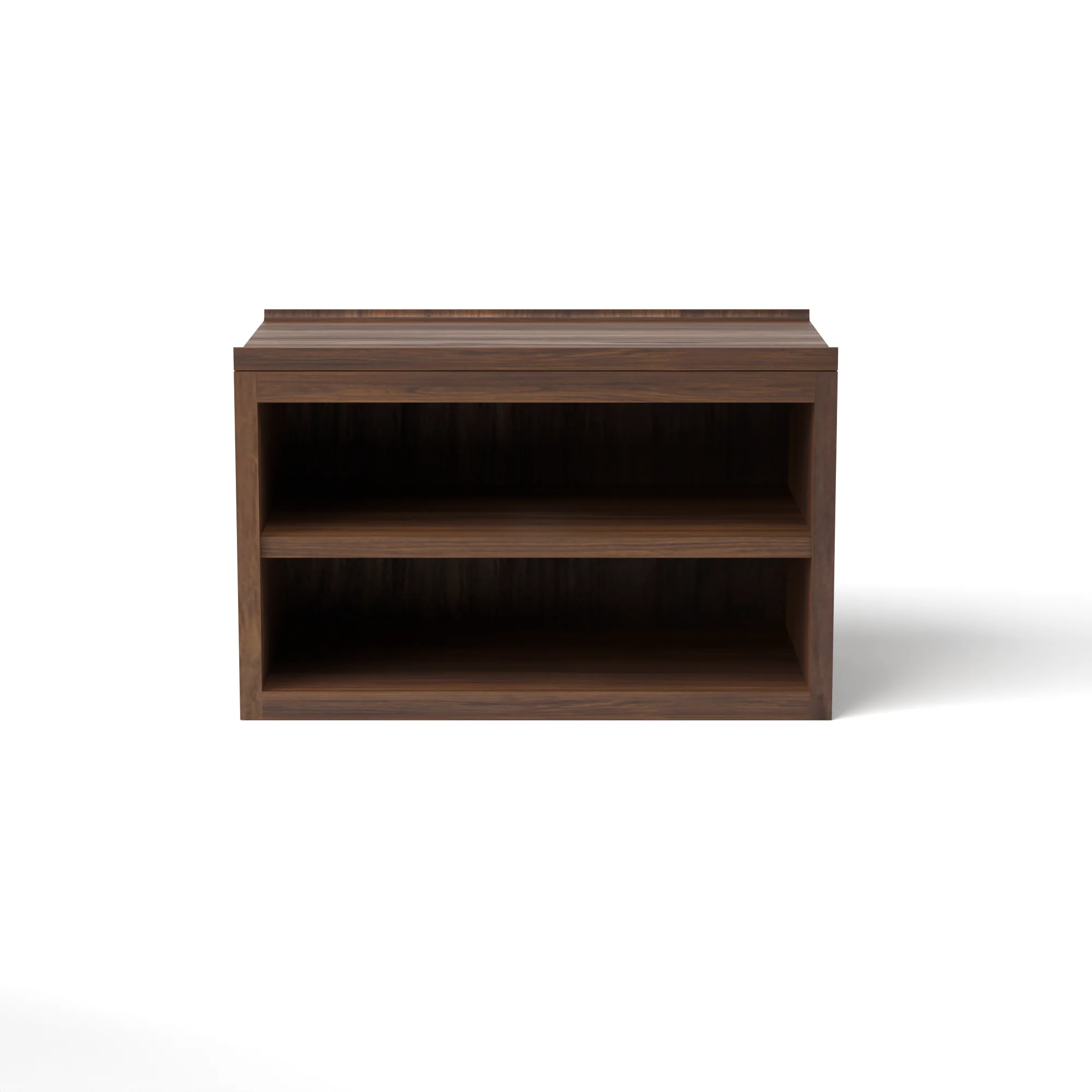 Stava Bedside Table | Solid Walnut/Teak/Oak Wood (Open) | 3 Feet Length - Image 14