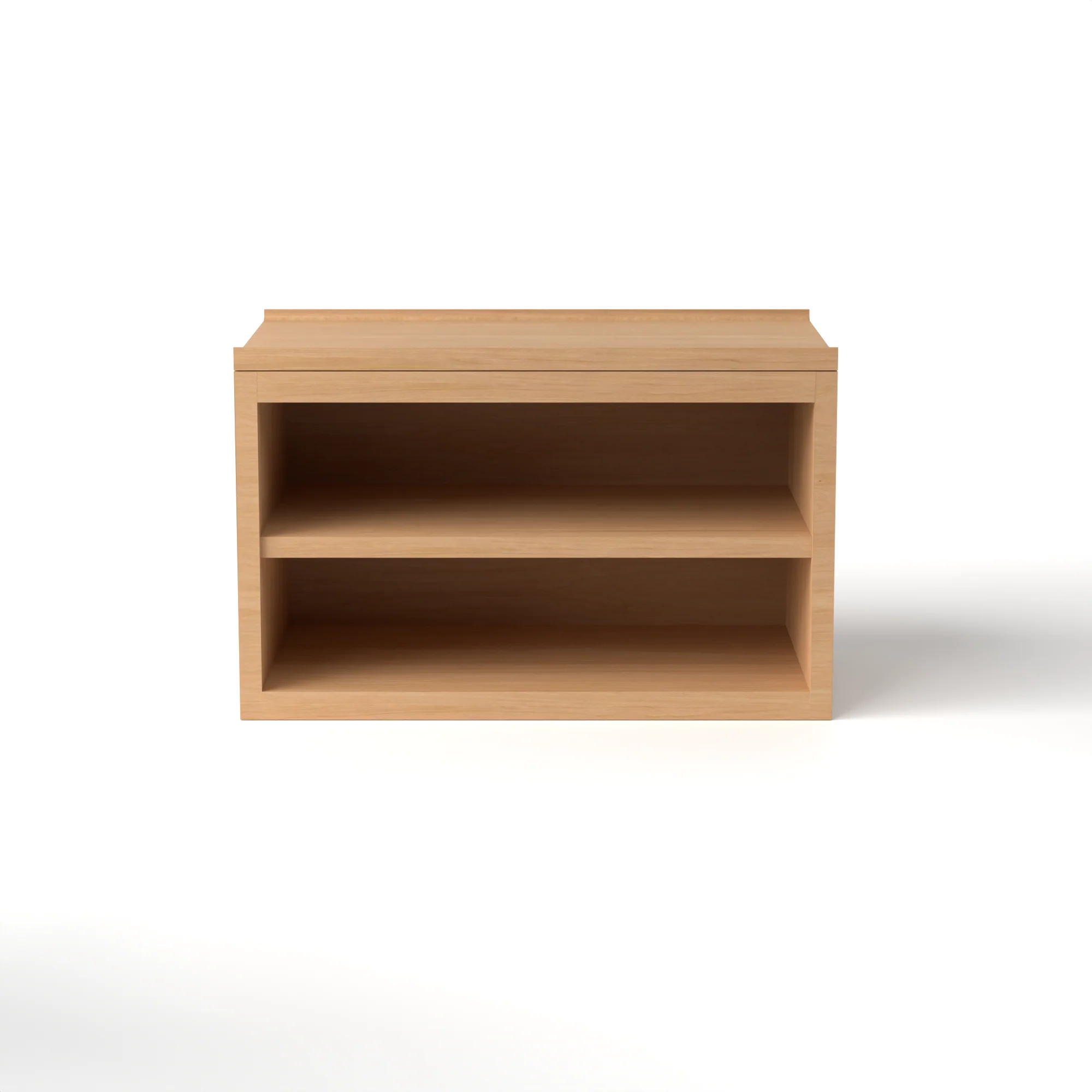 Stava Bedside Table | Solid Walnut/Teak/Oak Wood (Open) | 3 Feet Length - Image 23