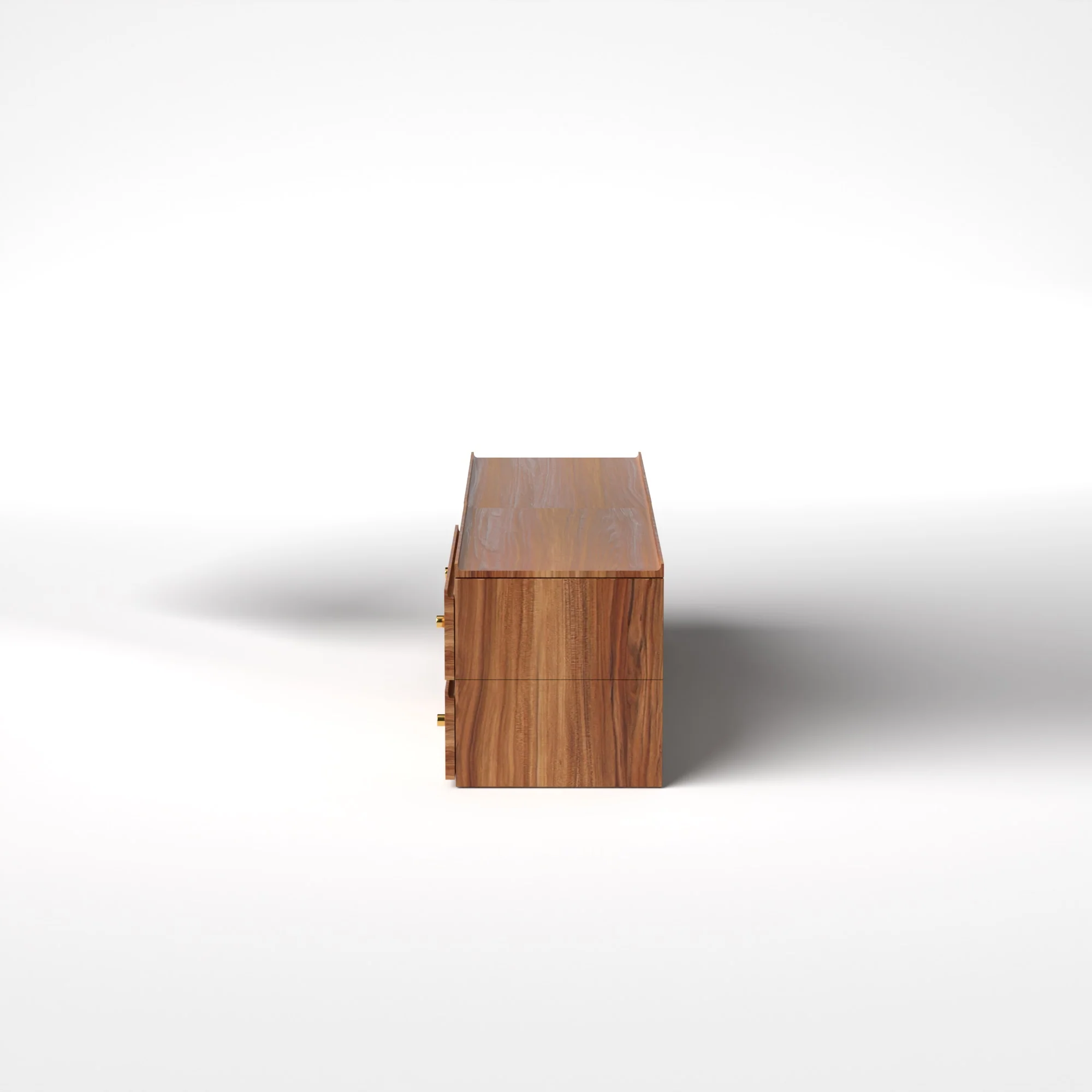 Stava Modular Credenza System | Solid Walnut/Teak/Oak Wood (2x2) | 5.5 Feet Length - Image 21