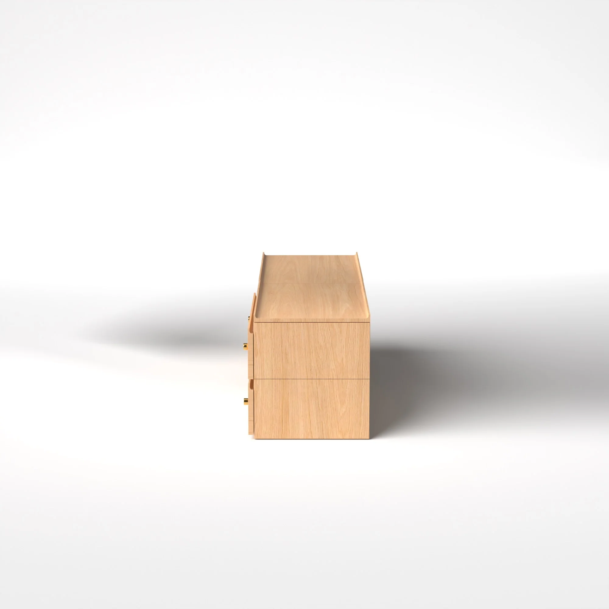 Stava Modular Credenza System | Solid Walnut/Teak/Oak Wood (2x2) | 5.5 Feet Length - Image 31