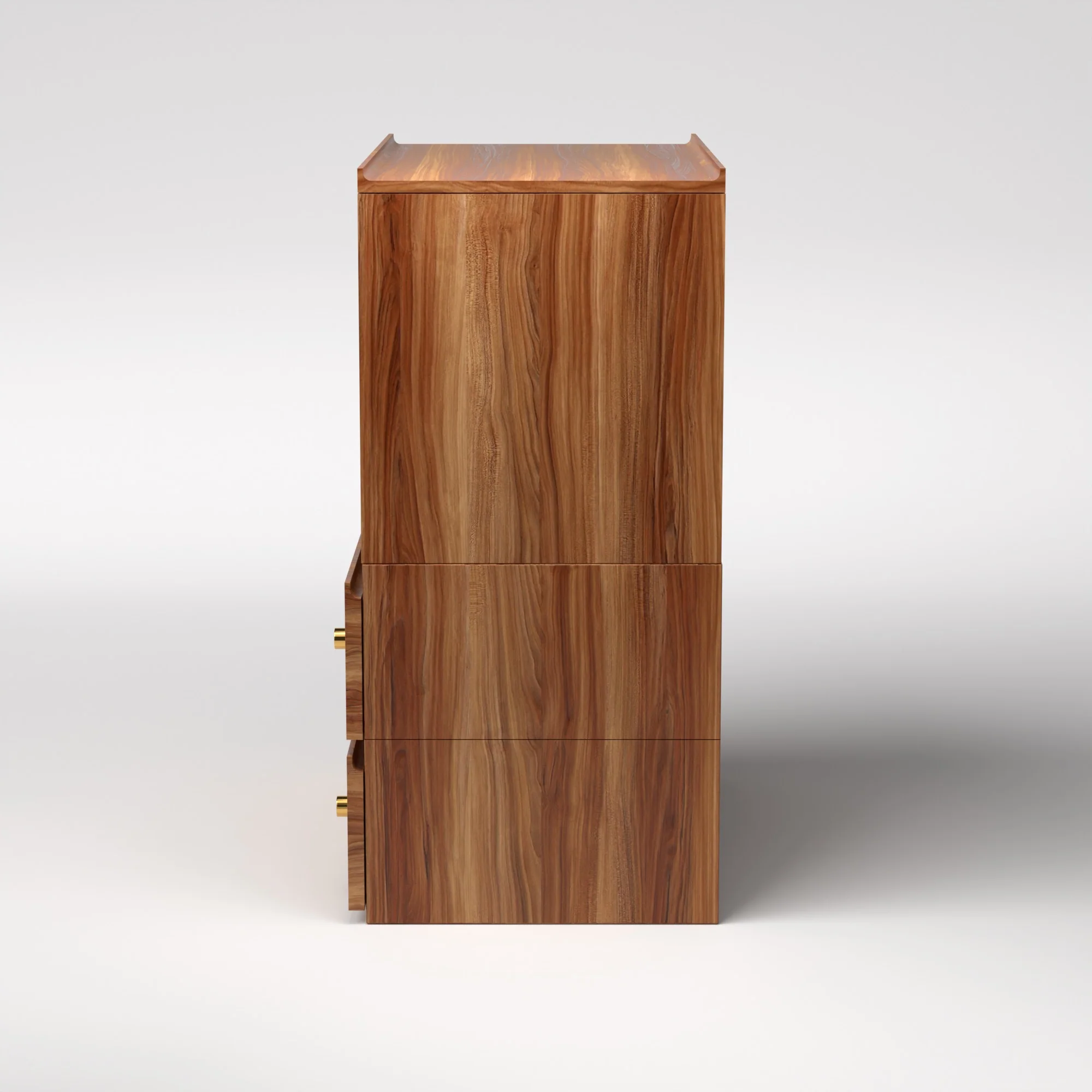 Stava Modular Credenza System | Solid Walnut/Teak/Oak Wood (4x1) | 3 Feet Length - Image 20