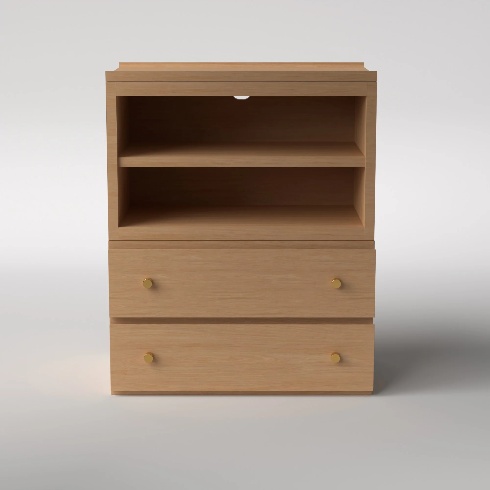 Stava Modular Credenza System | Solid Walnut/Teak/Oak Wood (4x1) | 3 Feet Length - Image 27