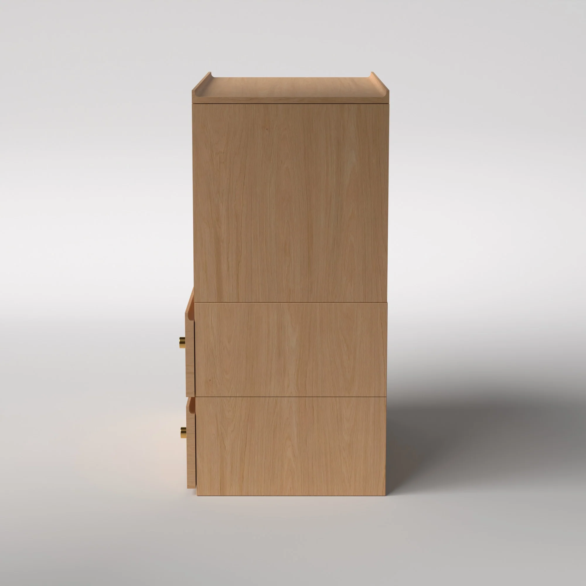 Stava Modular Credenza System | Solid Walnut/Teak/Oak Wood (4x1) | 3 Feet Length - Image 29