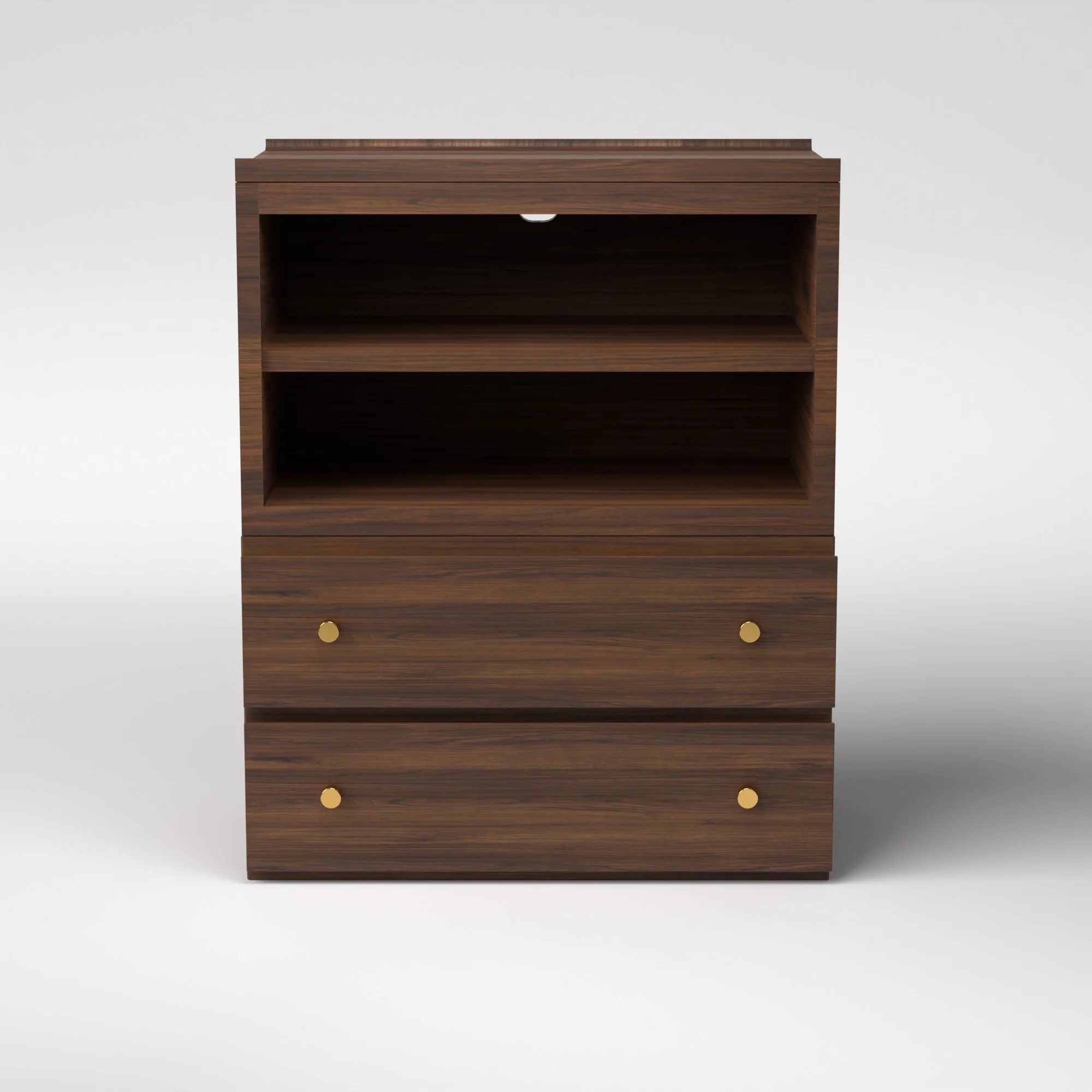 Stava Modular Credenza System | Solid Walnut/Teak/Oak Wood (4x1) | 3 Feet Length - Image 7