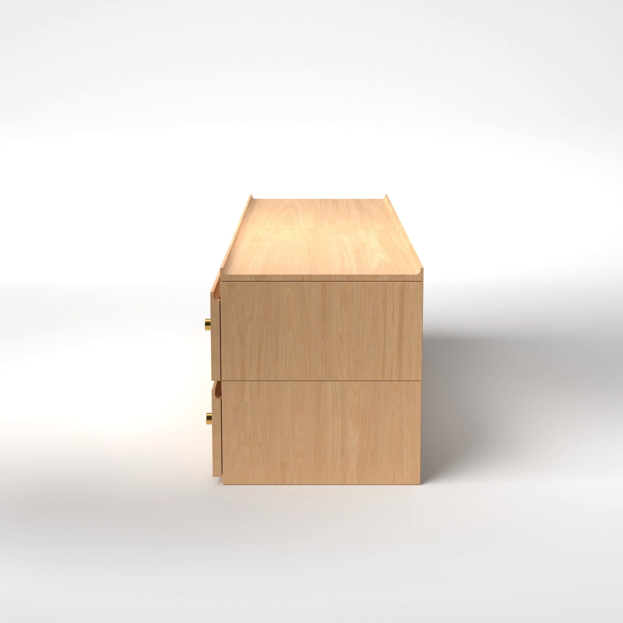 Stava Modular Drawer System | Solid Walnut/Teak/Oak Wood (2x2) | 5.5 Feet Length - Image 31