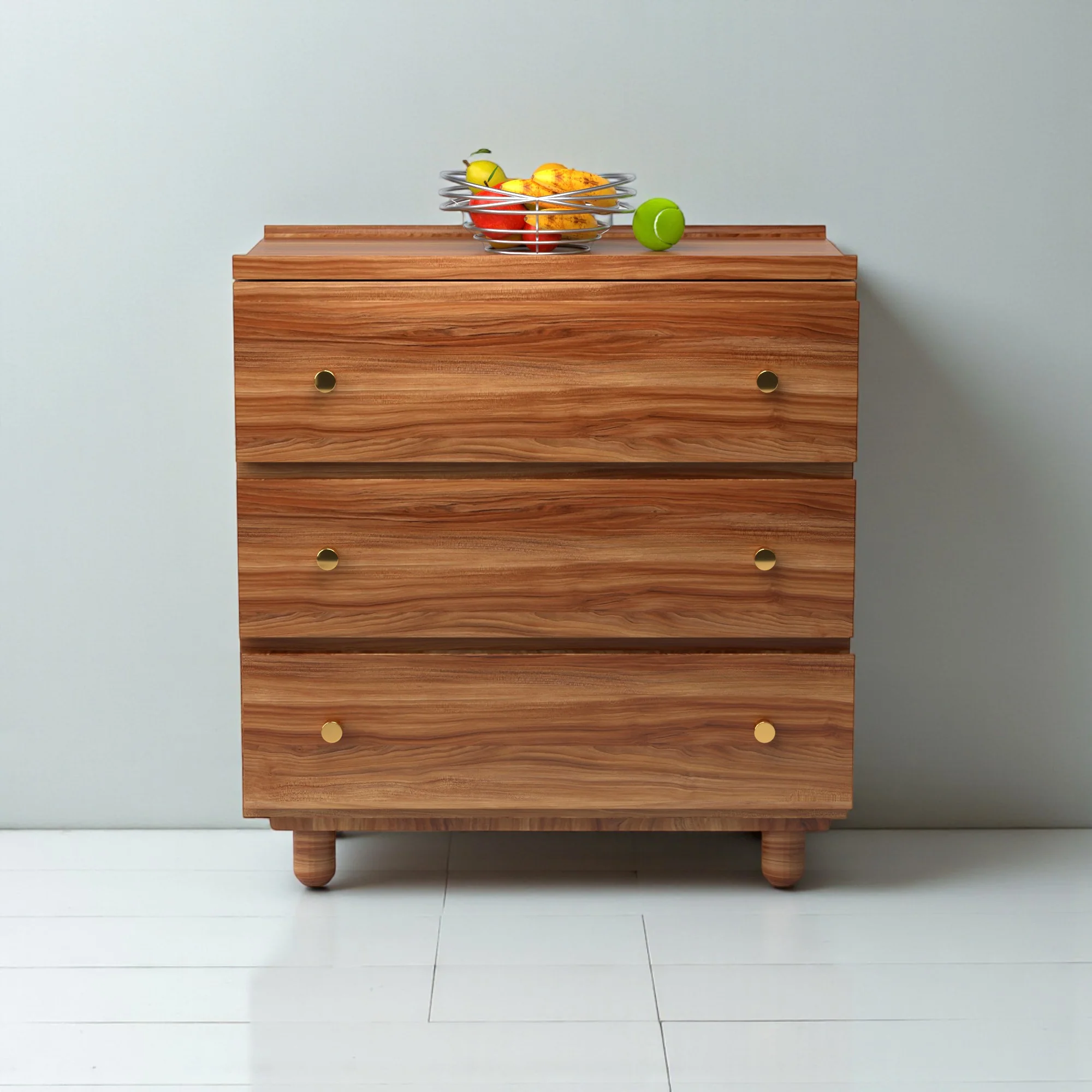 Stava Modular Drawer System | Solid Walnut/Teak/Oak Wood (3x1) | 3 Feet Length - Image 12