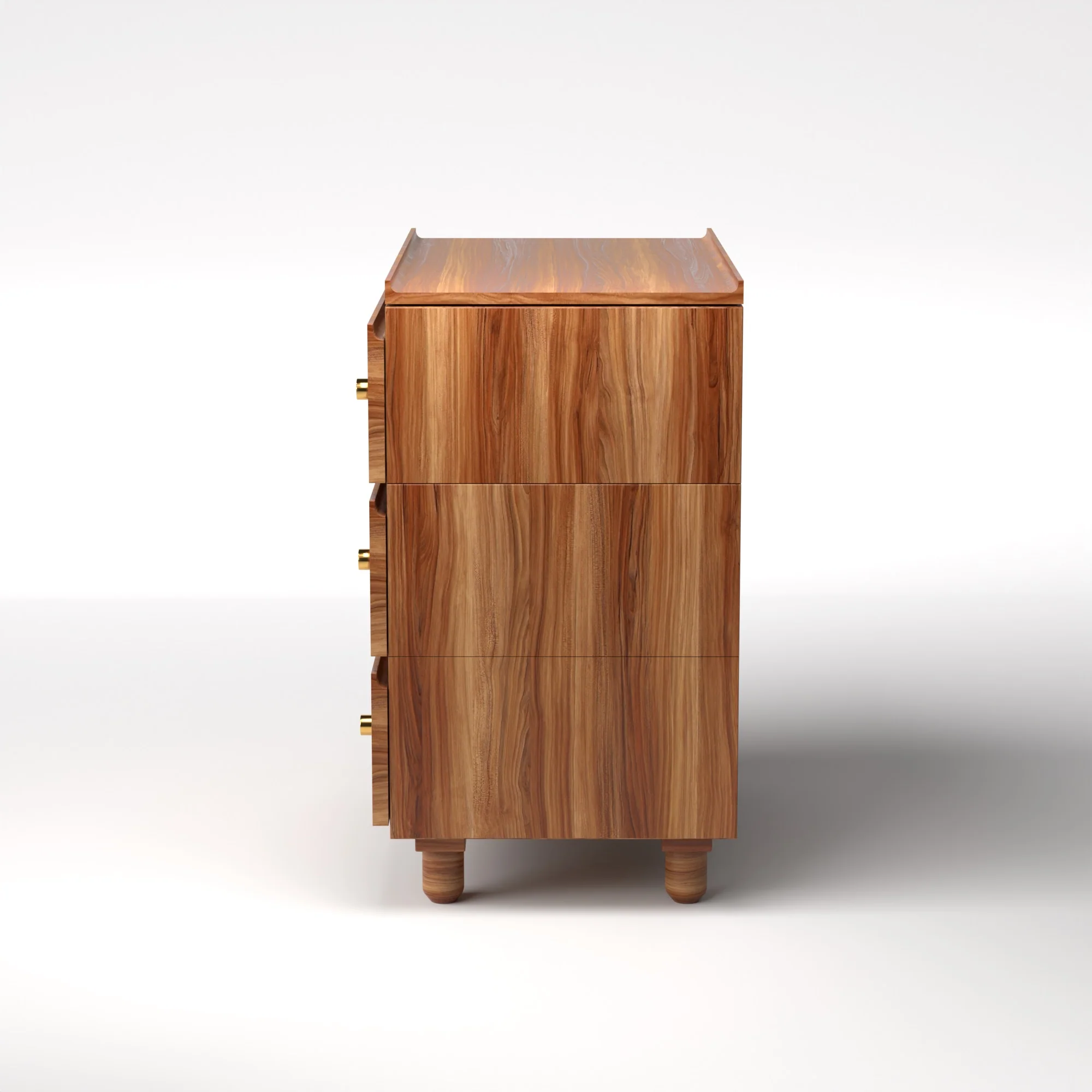 Stava Modular Drawer System | Solid Walnut/Teak/Oak Wood (3x1) | 3 Feet Length - Image 16