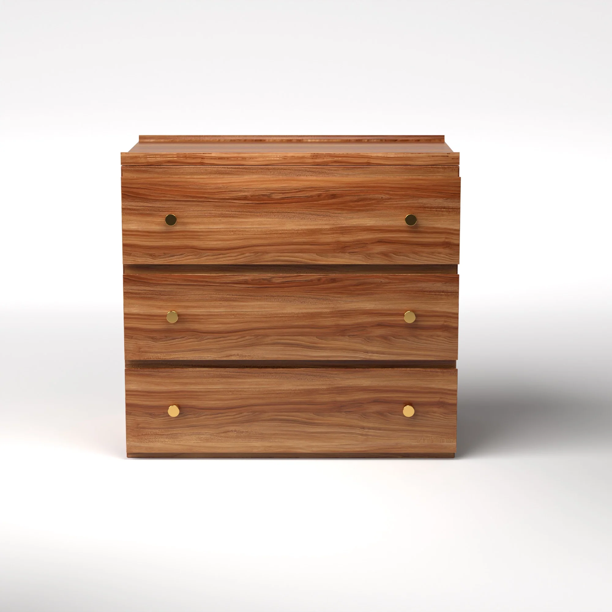 Stava Modular Drawer System | Solid Walnut/Teak/Oak Wood (3x1) | 3 Feet Length - Image 18