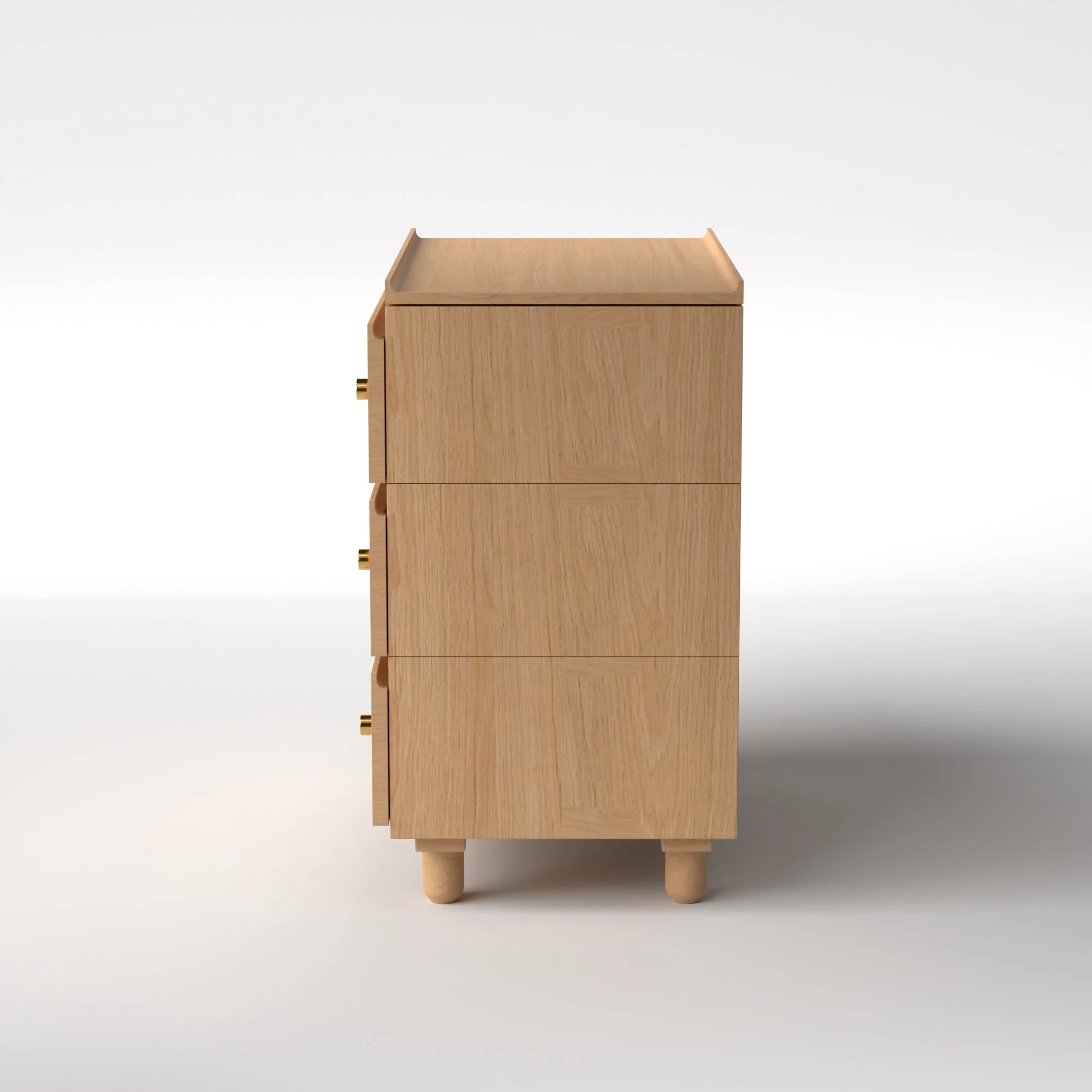 Stava Modular Drawer System | Solid Walnut/Teak/Oak Wood (3x1) | 3 Feet Length - Image 26