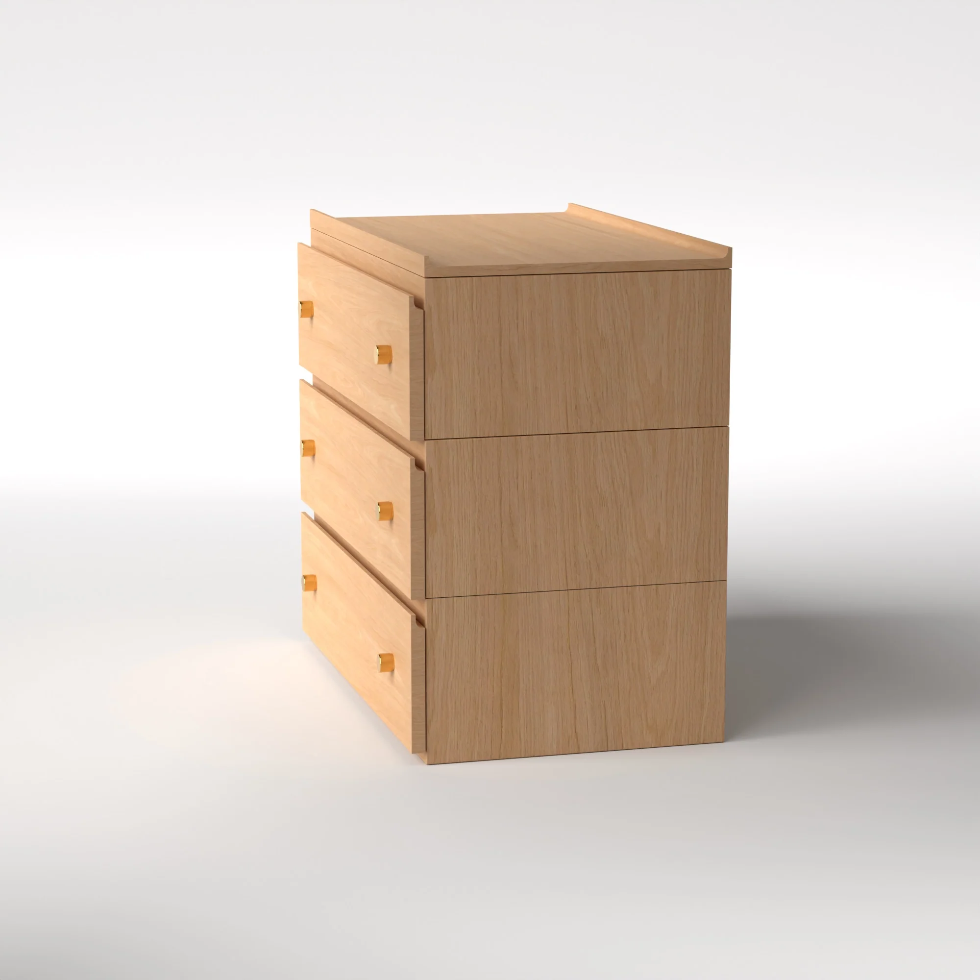 Stava Modular Drawer System | Solid Walnut/Teak/Oak Wood (3x1) | 3 Feet Length - Image 29