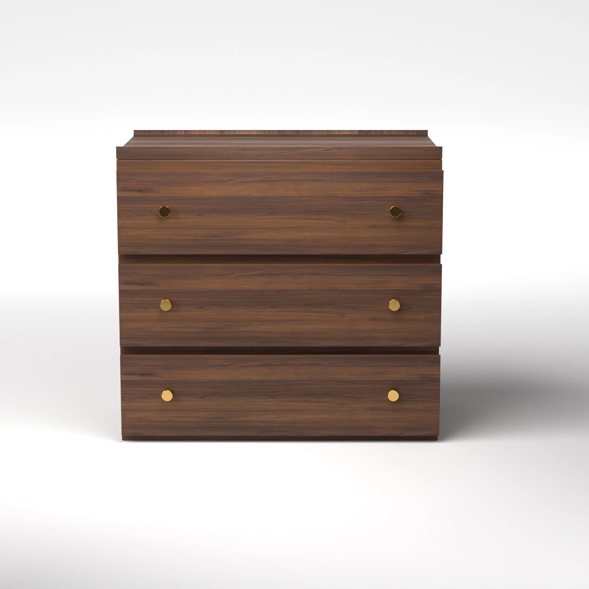 Stava Modular Drawer System | Solid Walnut/Teak/Oak Wood (3x1) | 3 Feet Length - Image 7