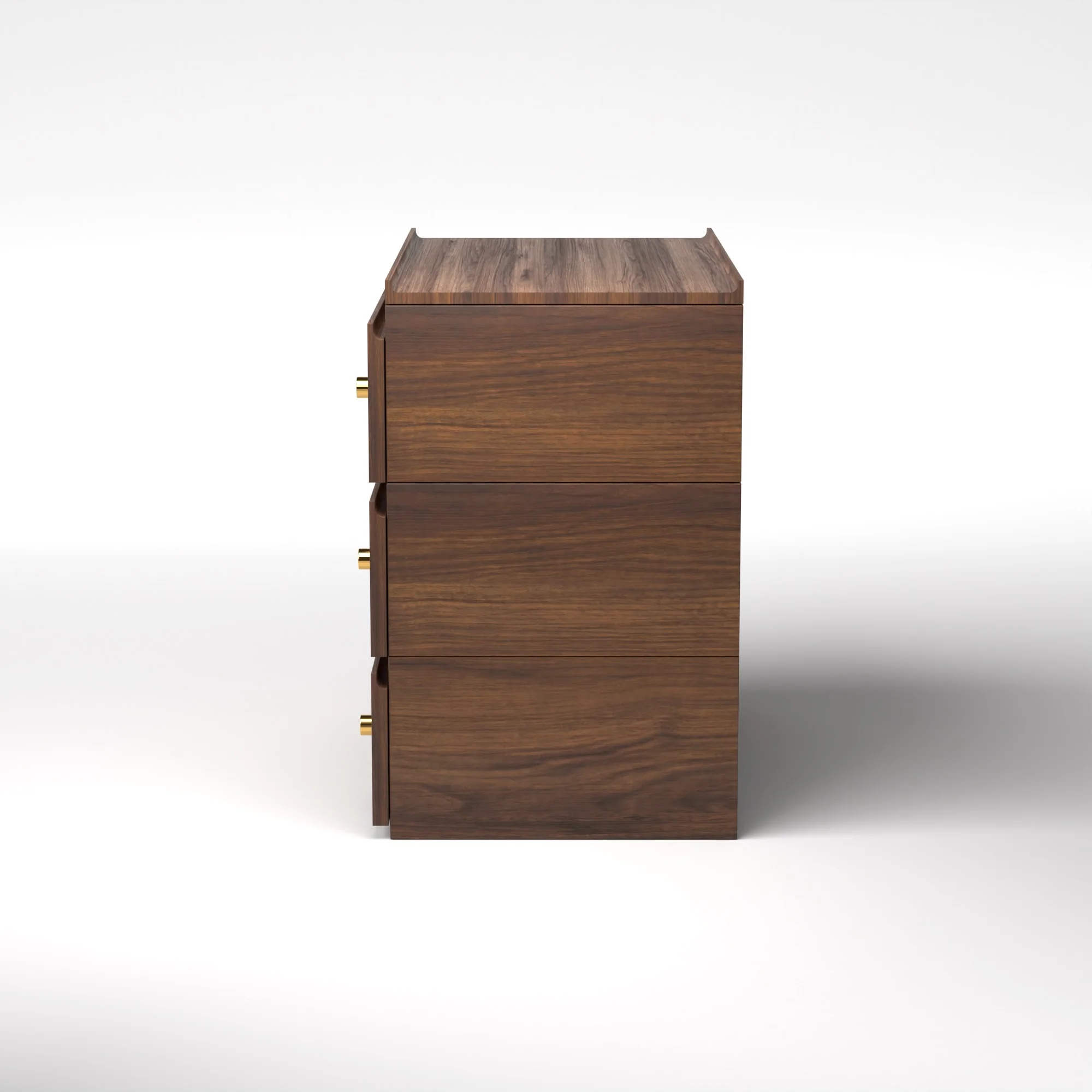 Stava Modular Drawer System | Solid Walnut/Teak/Oak Wood (3x1) | 3 Feet Length - Image 8