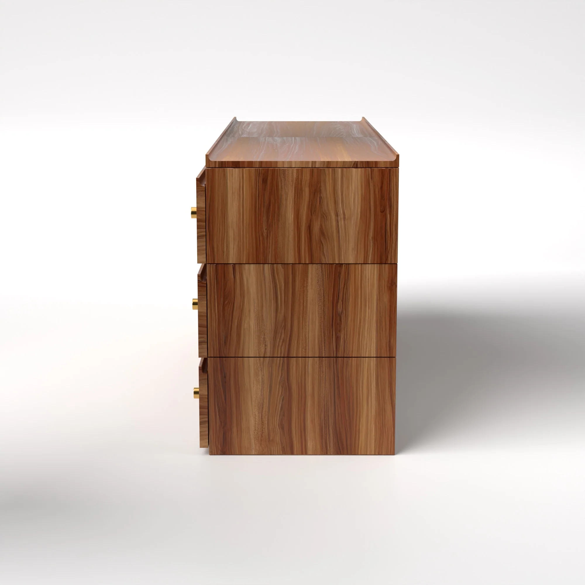 Stava Modular Drawer System | Solid Walnut/Teak/Oak Wood (3x2) | 5.5 Feet Length - Image 19