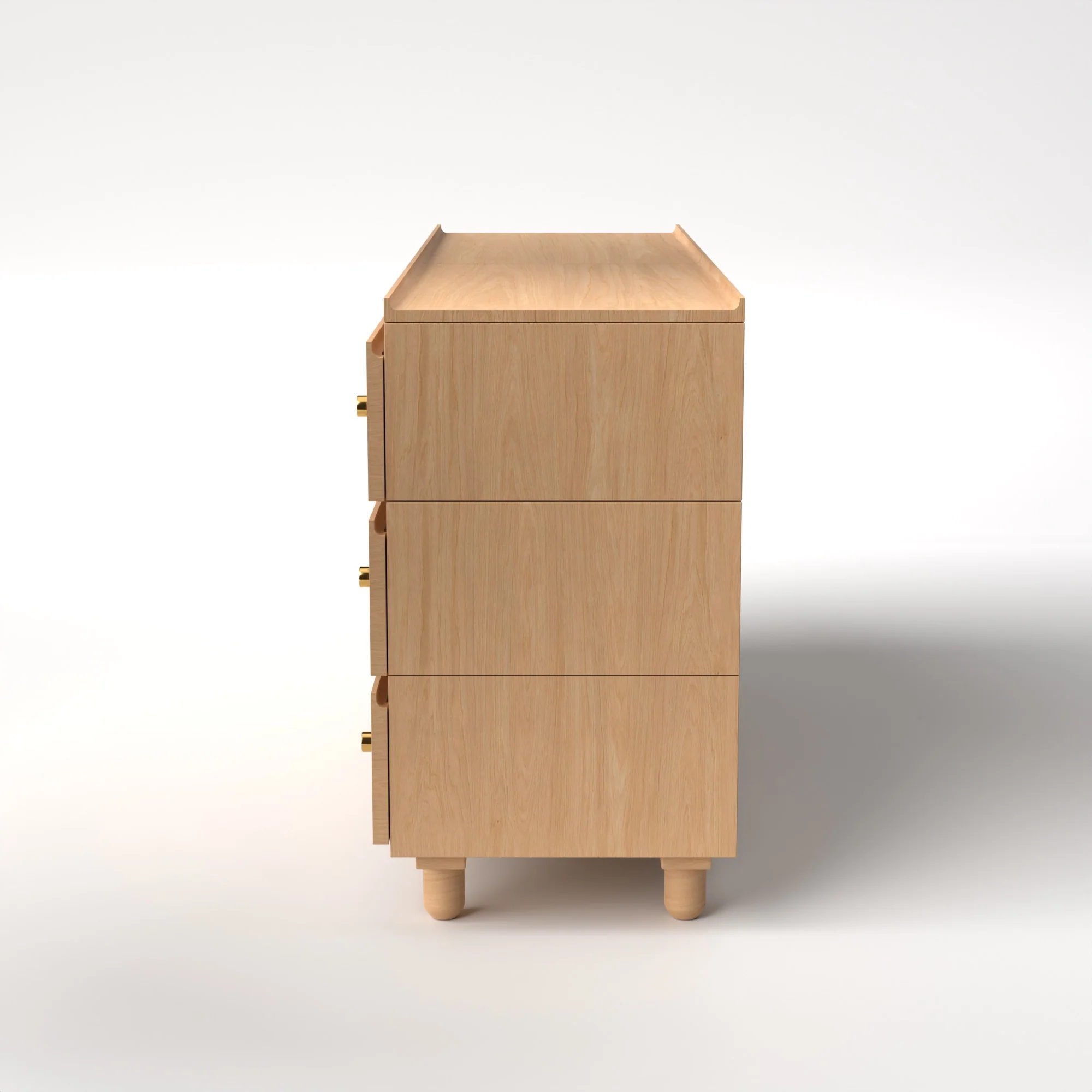 Stava Modular Drawer System | Solid Walnut/Teak/Oak Wood (3x2) | 5.5 Feet Length - Image 25