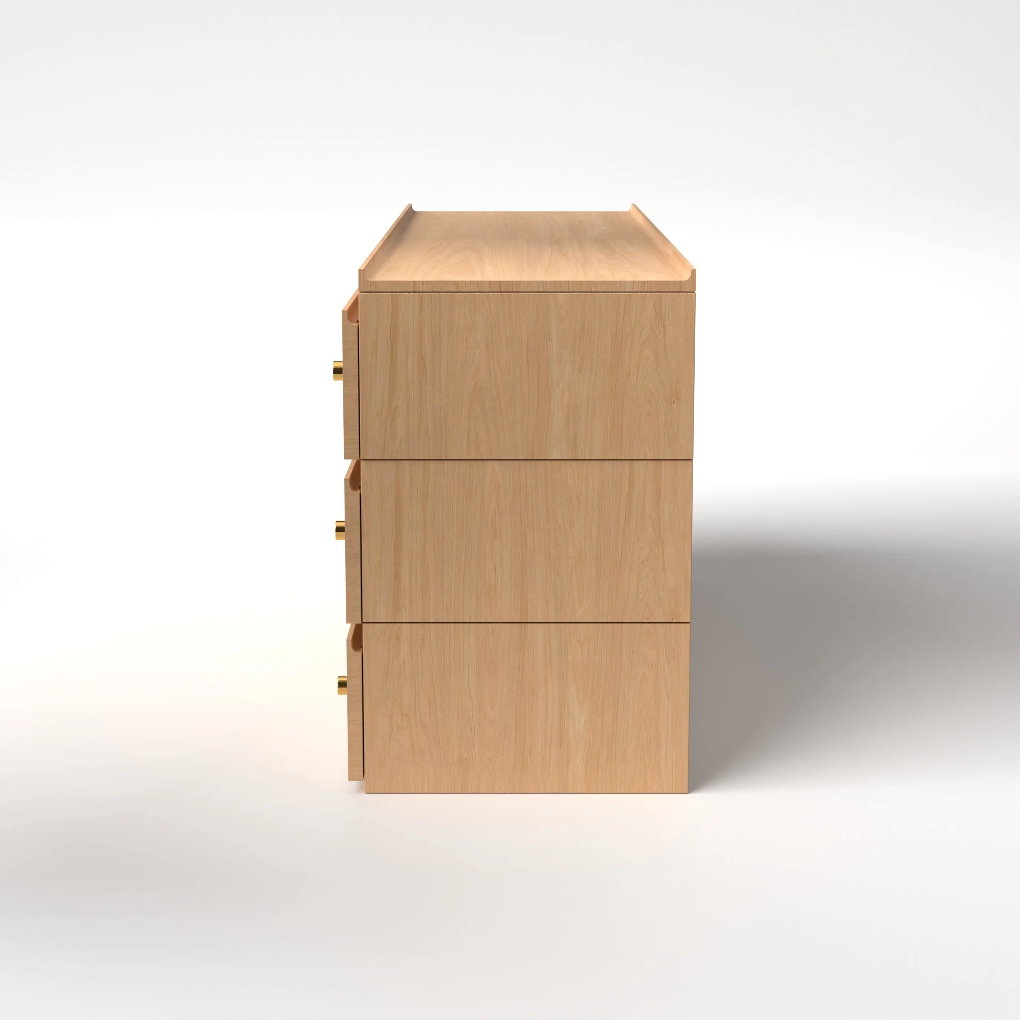 Stava Modular Drawer System | Solid Walnut/Teak/Oak Wood (3x2) | 5.5 Feet Length - Image 30