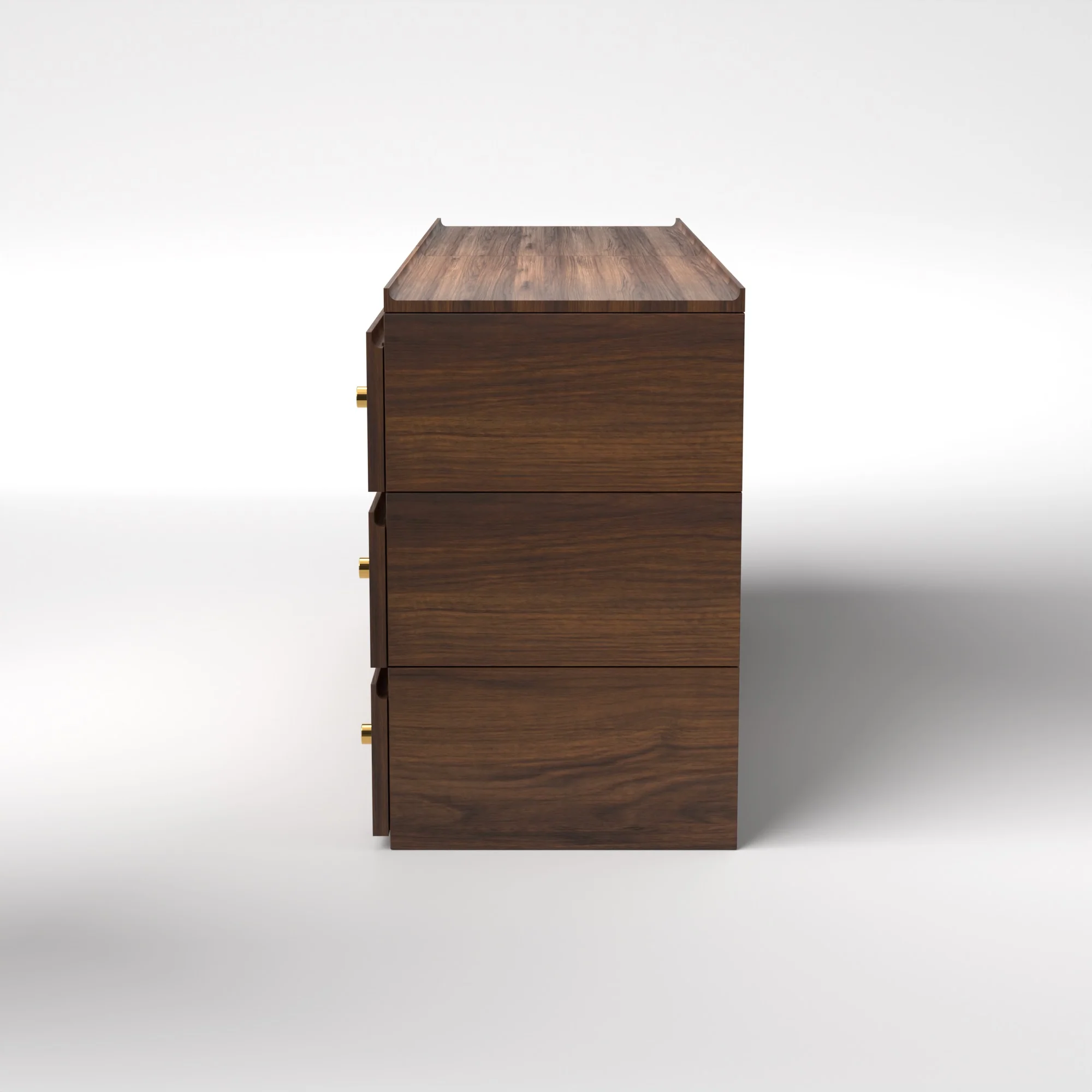 Stava Modular Drawer System | Solid Walnut/Teak/Oak Wood (3x2) | 5.5 Feet Length - Image 9
