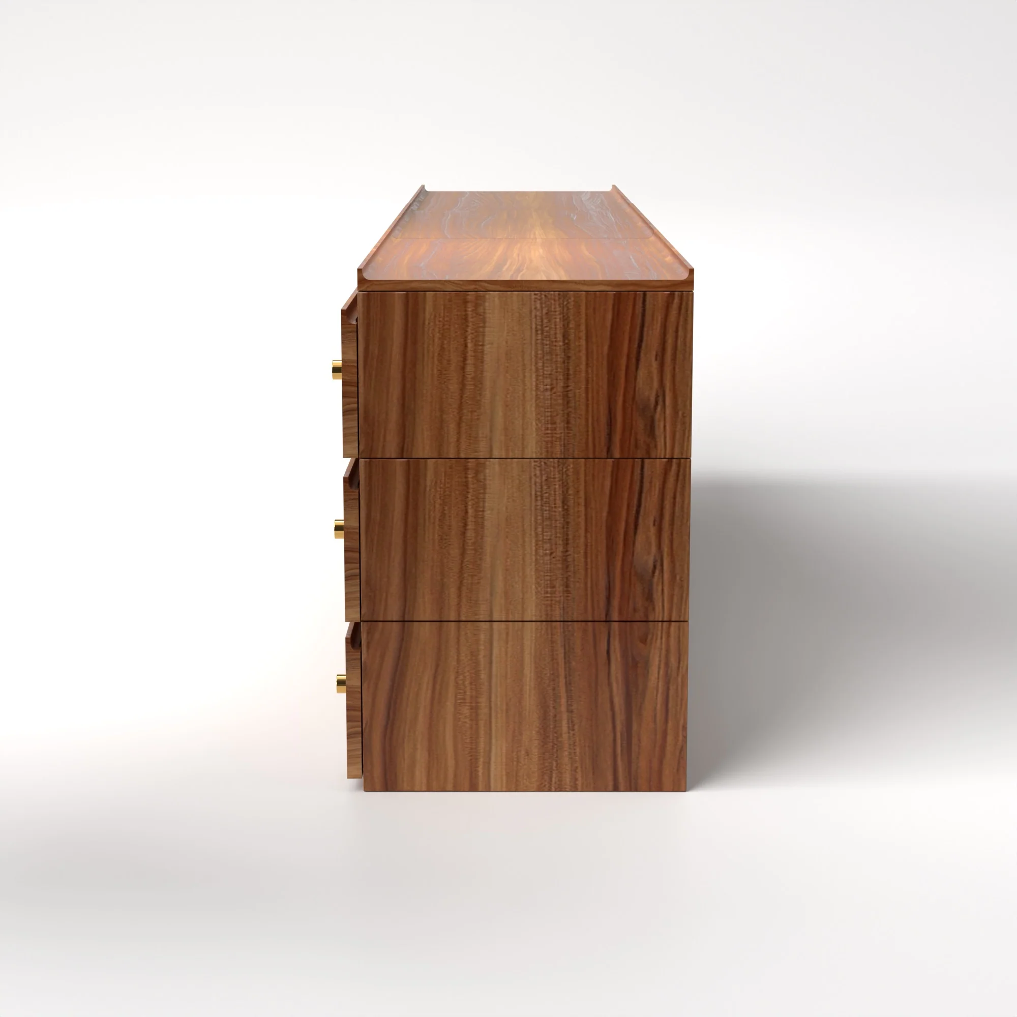 Stava Modular Drawer System | Solid Walnut/Teak/Oak Wood (3x3) | 8 Feet Length - Image 19