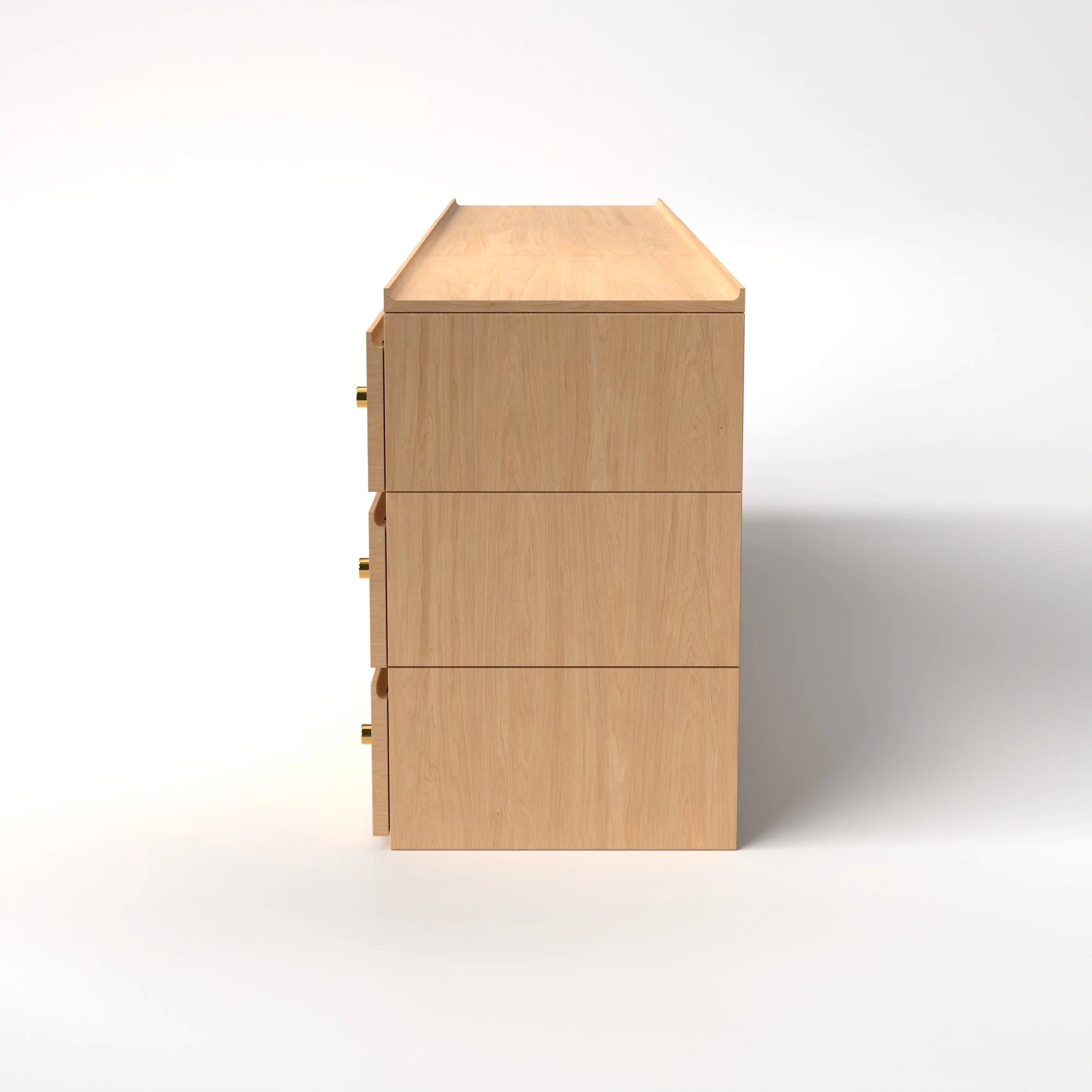 Stava Modular Drawer System | Solid Walnut/Teak/Oak Wood (3x3) | 8 Feet Length - Image 30