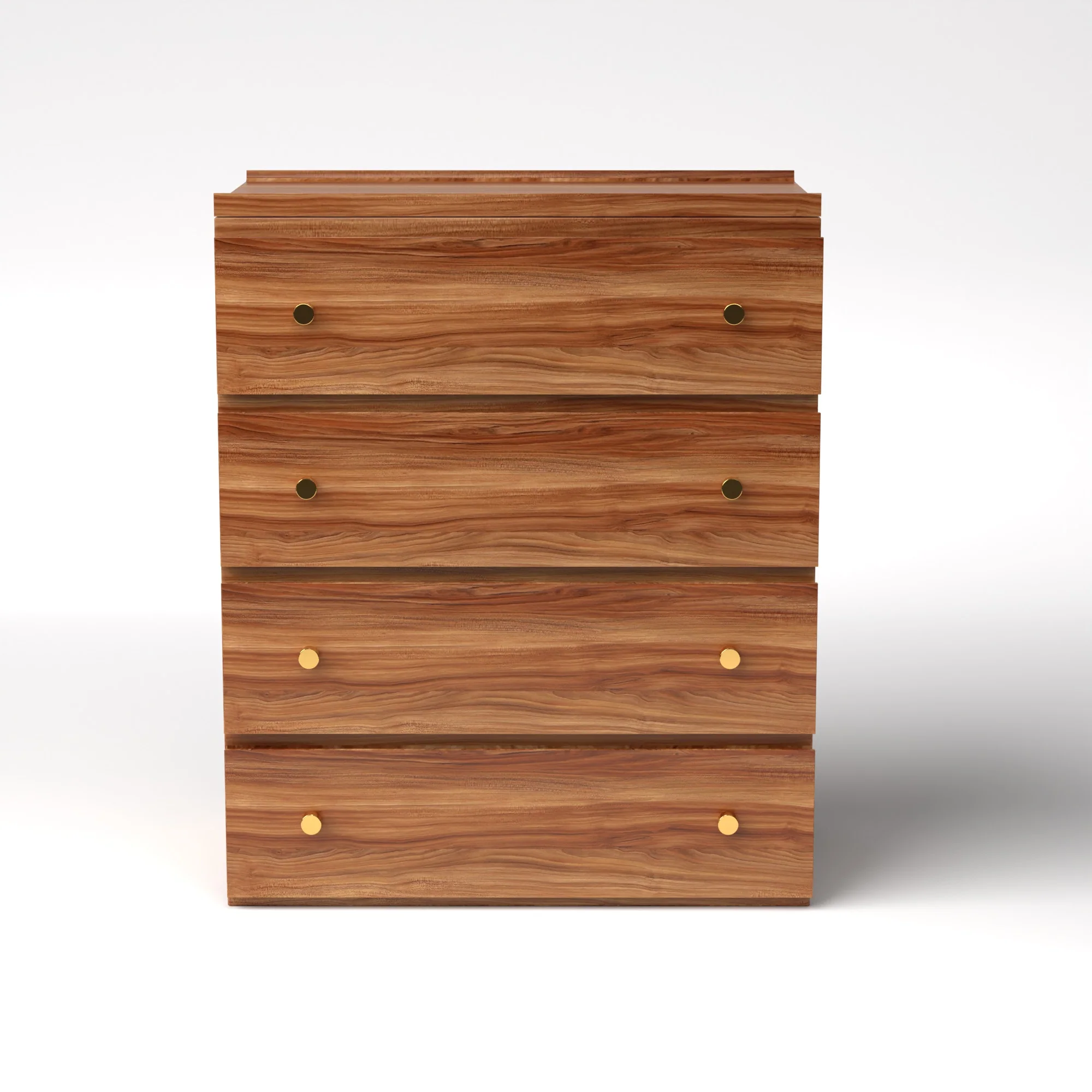 Stava Modular Drawer System | Solid Walnut/Teak/Oak Wood (4x1) | 3 Feet Length - Image 18