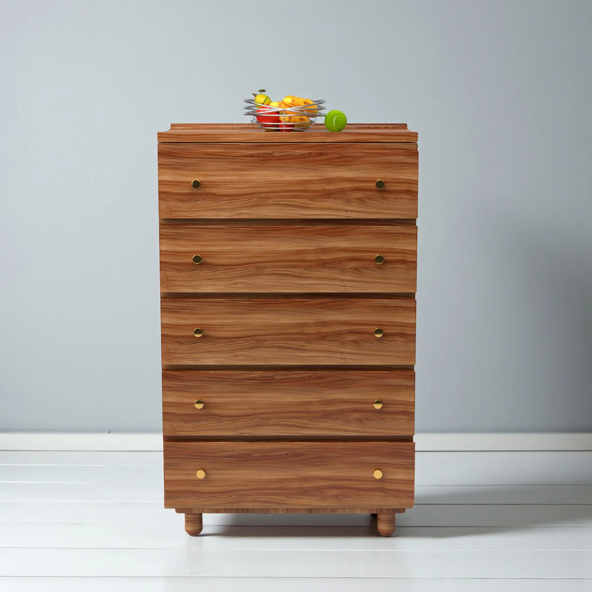 Stava Modular Drawer System | Solid Walnut/Teak/Oak Wood (5x1) | 3 Feet Length - Image 12