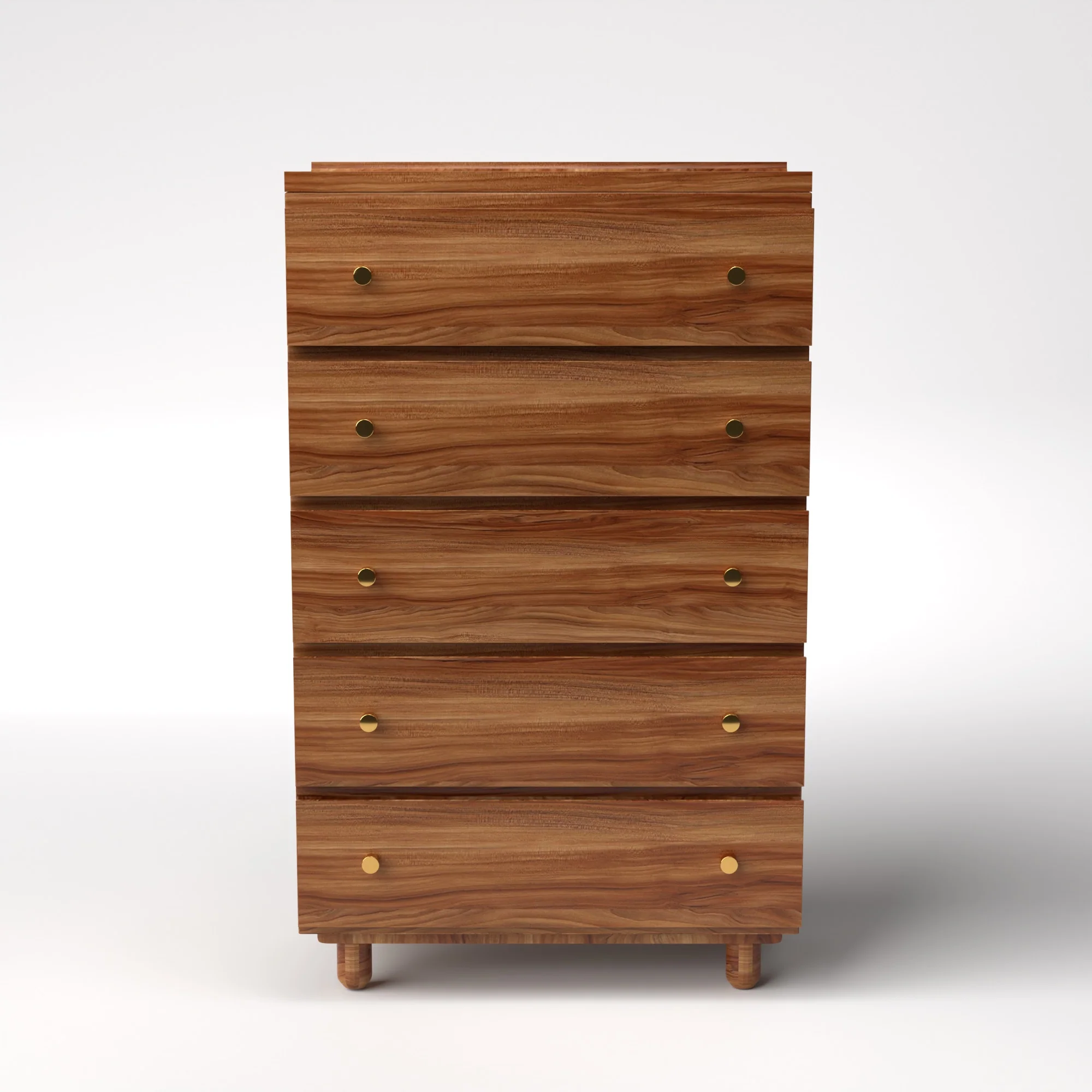 Stava Modular Drawer System | Solid Walnut/Teak/Oak Wood (5x1) | 3 Feet Length - Image 13