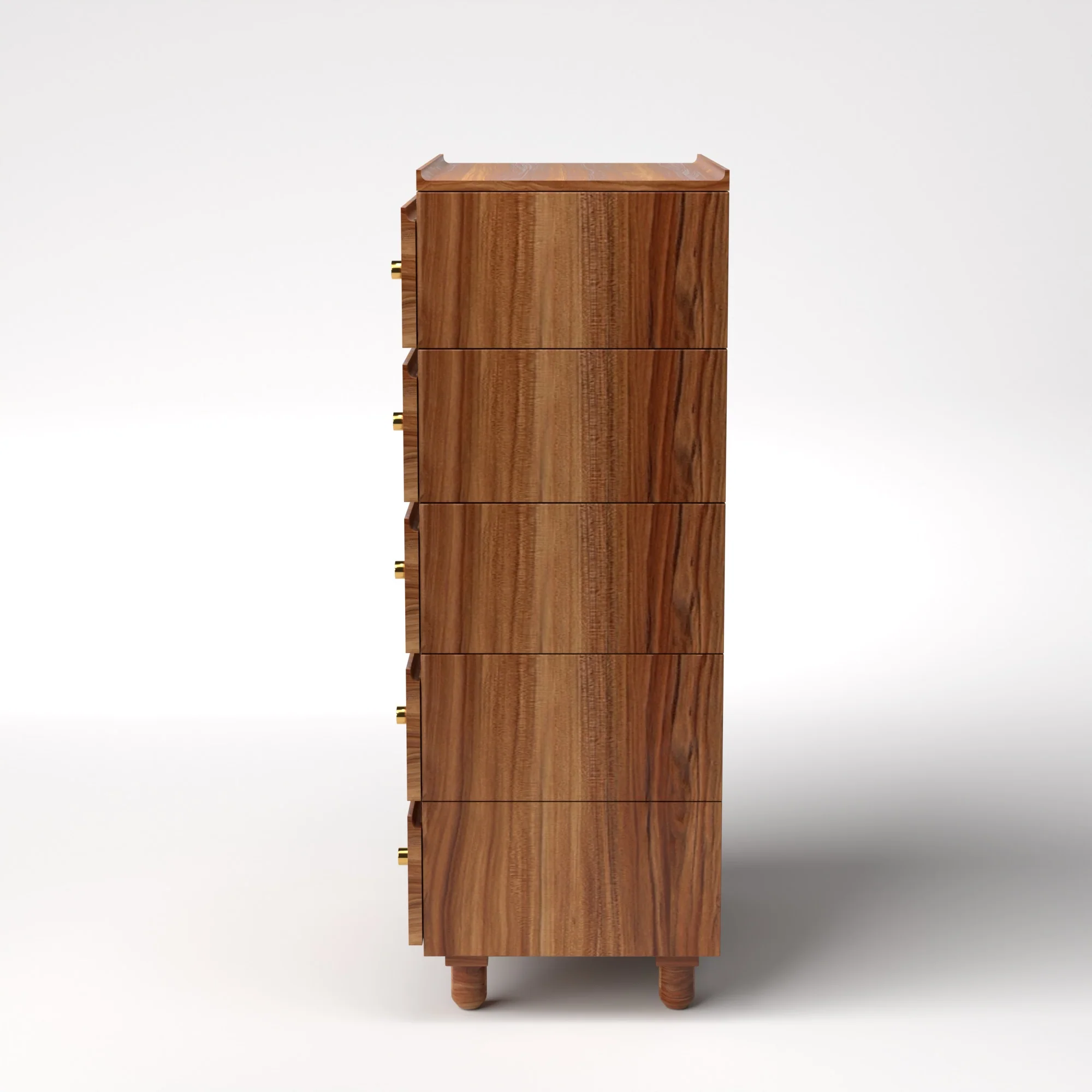 Stava Modular Drawer System | Solid Walnut/Teak/Oak Wood (5x1) | 3 Feet Length - Image 16