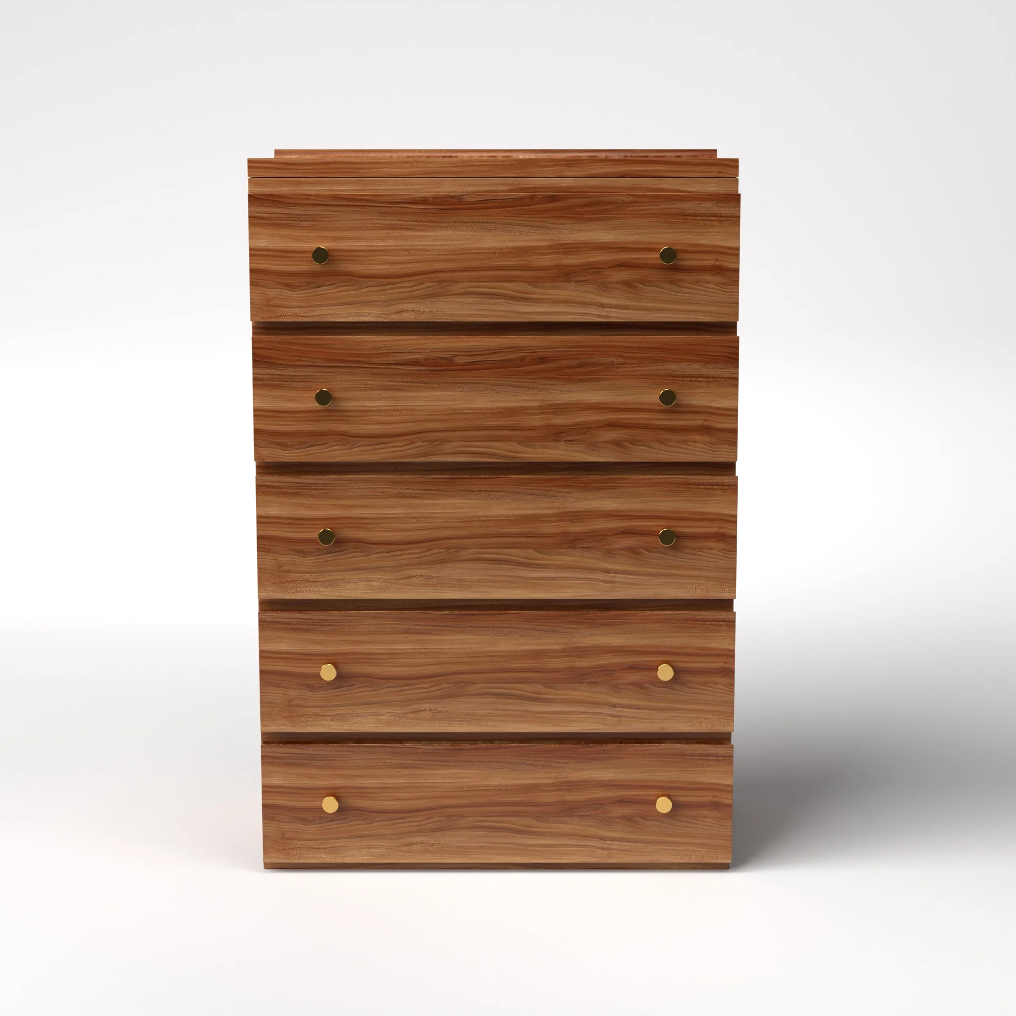 Stava Modular Drawer System | Solid Walnut/Teak/Oak Wood (5x1) | 3 Feet Length - Image 18