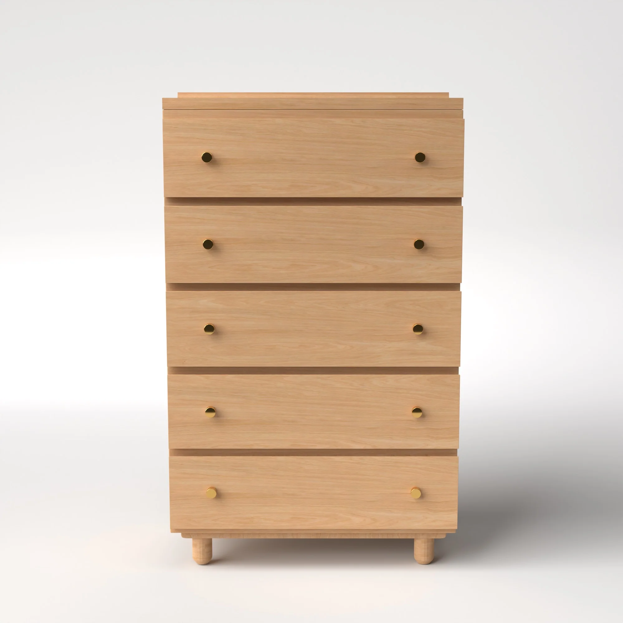 Stava Modular Drawer System | Solid Walnut/Teak/Oak Wood (5x1) | 3 Feet Length - Image 23