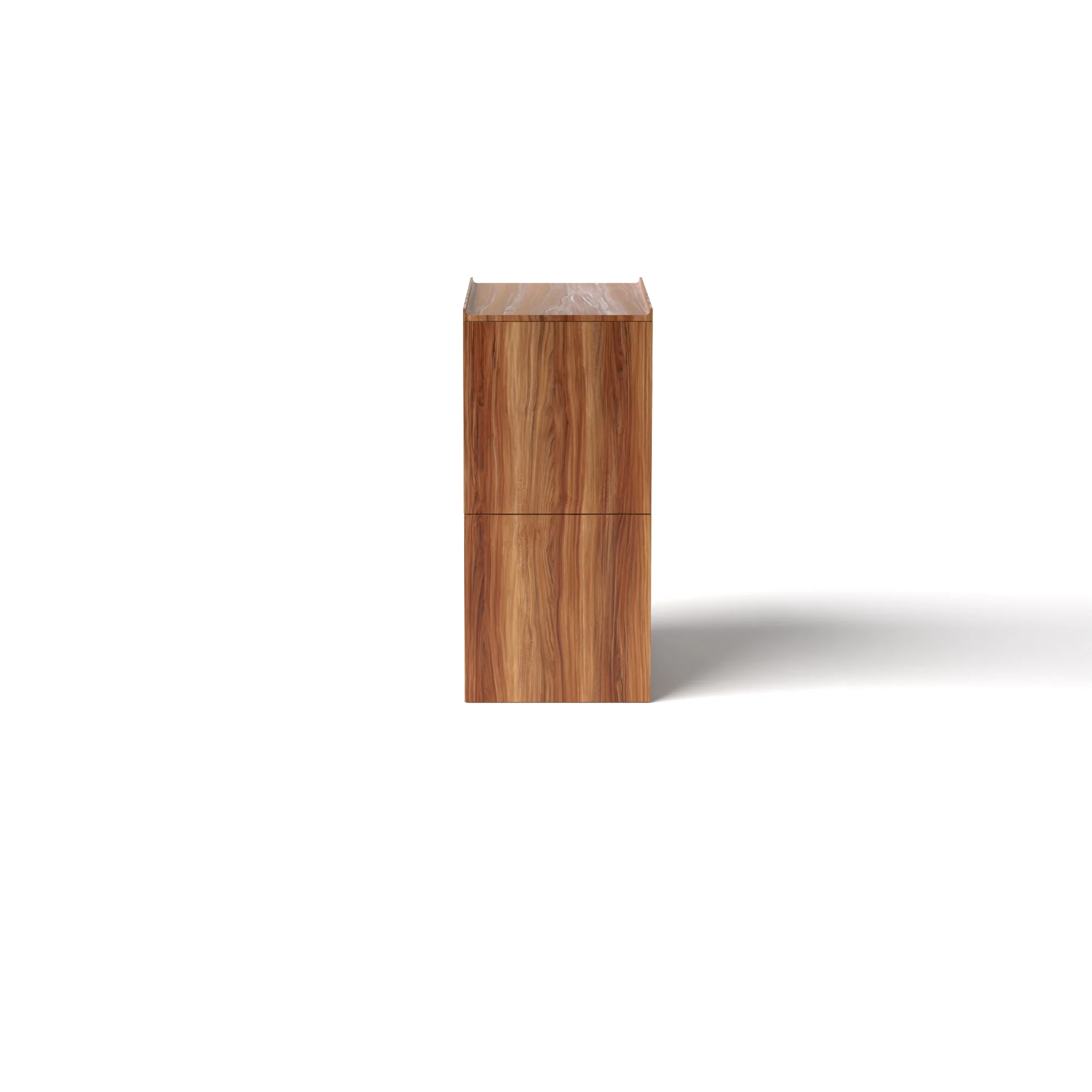 Stava Modular Shelving System | Solid Walnut/Teak/Oak Wood (4x1) | 3 Feet Length - Image 22