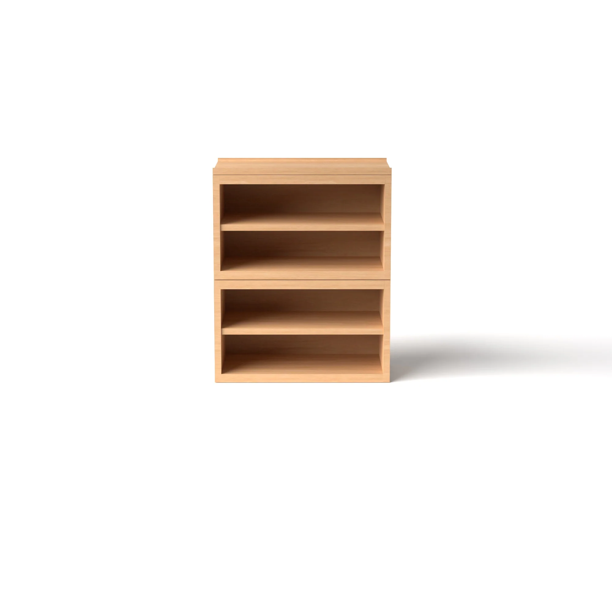Stava Modular Shelving System | Solid Walnut/Teak/Oak Wood (4x1) | 3 Feet Length - Image 28