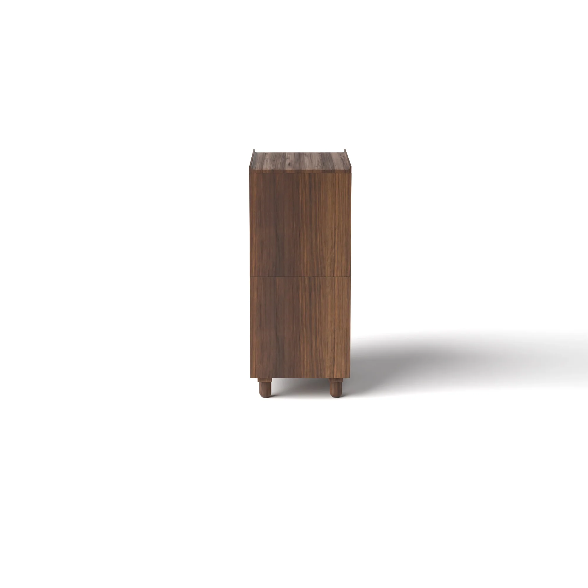 Stava Modular Shelving System | Solid Walnut/Teak/Oak Wood (4x1) | 3 Feet Length - Image 5