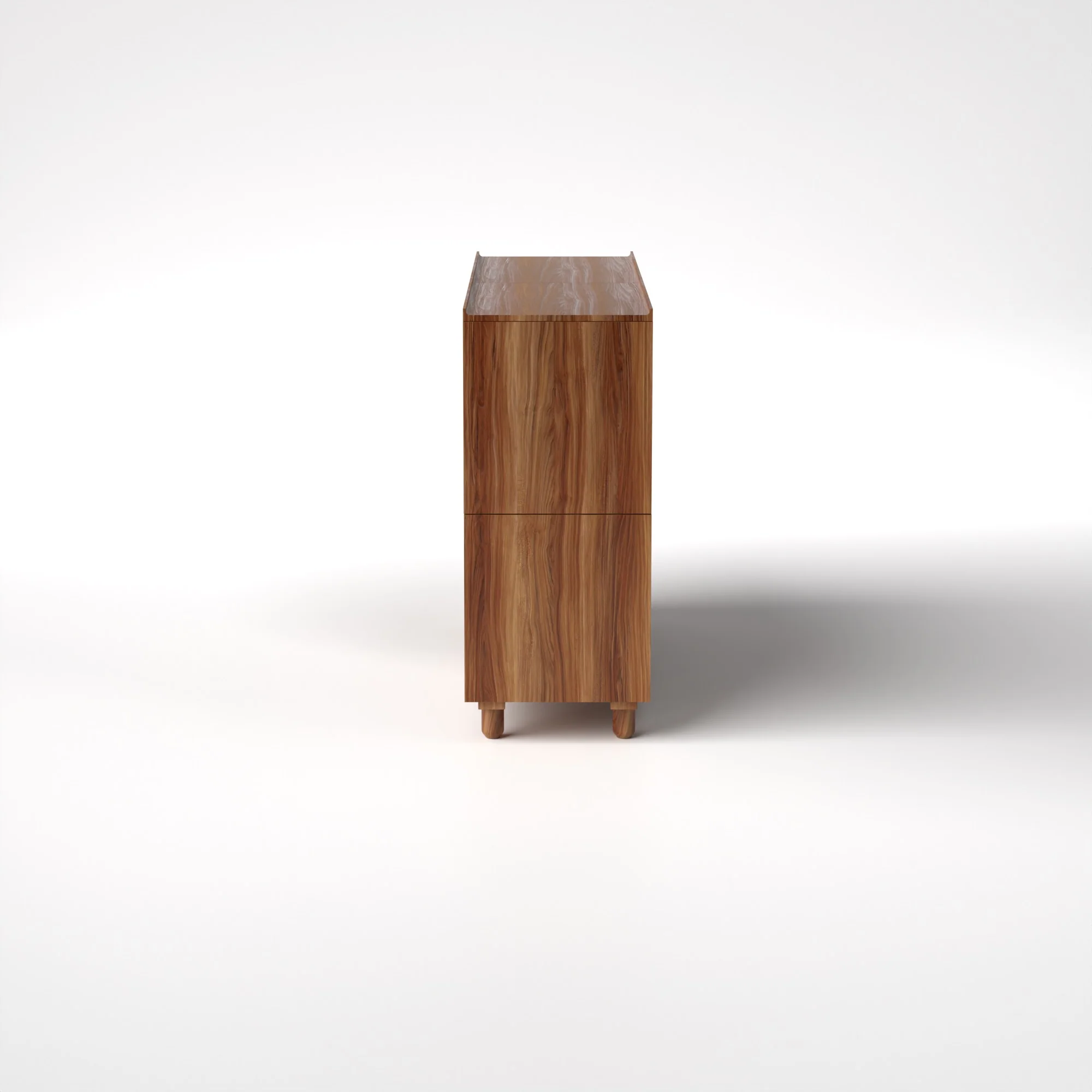 Stava Modular Shelving System | Solid Walnut/Teak/Oak Wood (4x2) | 5.5 Feet Length - Image 16
