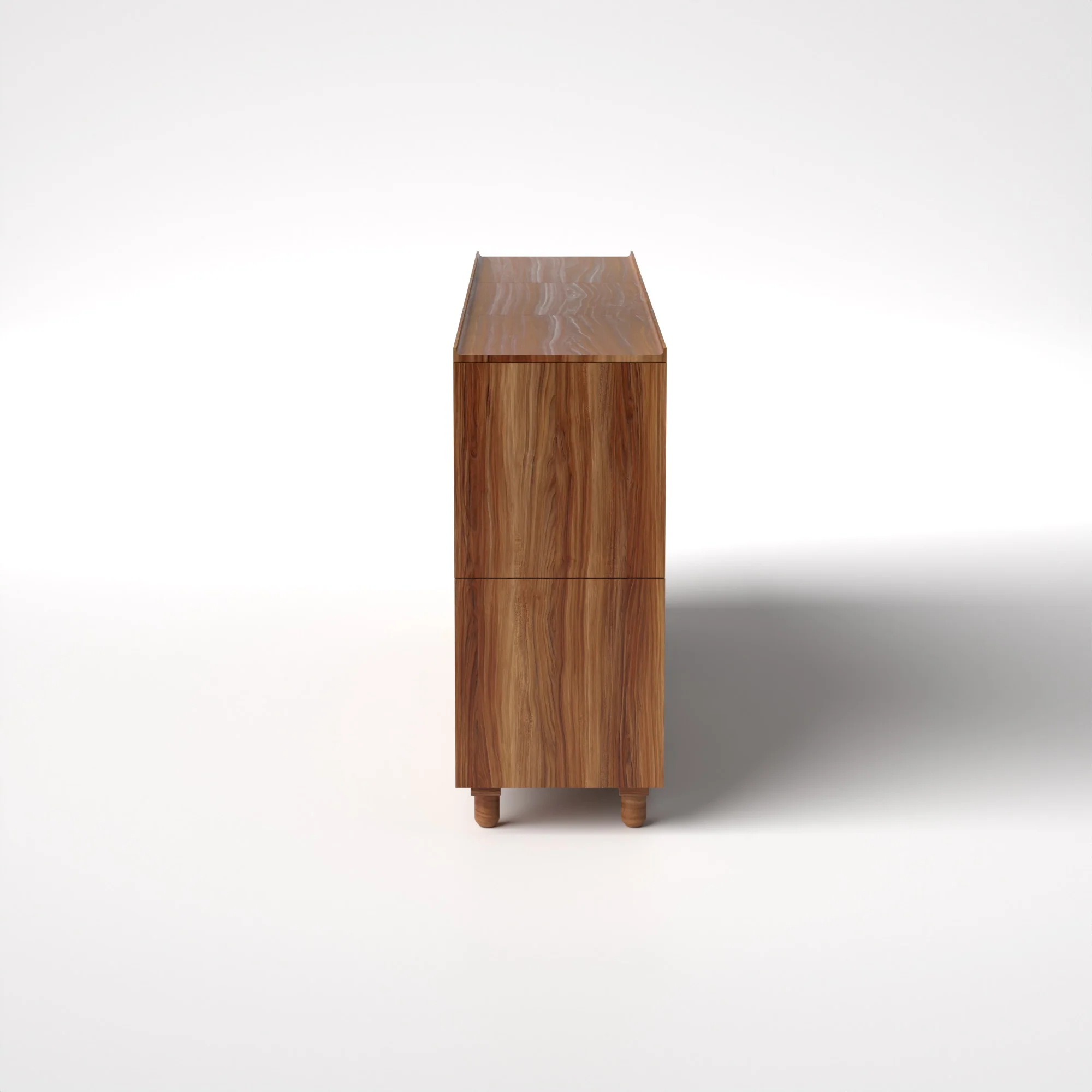 Stava Modular Shelving System | Solid Walnut/Teak/Oak Wood (4x3) | 8 Feet Length - Image 16