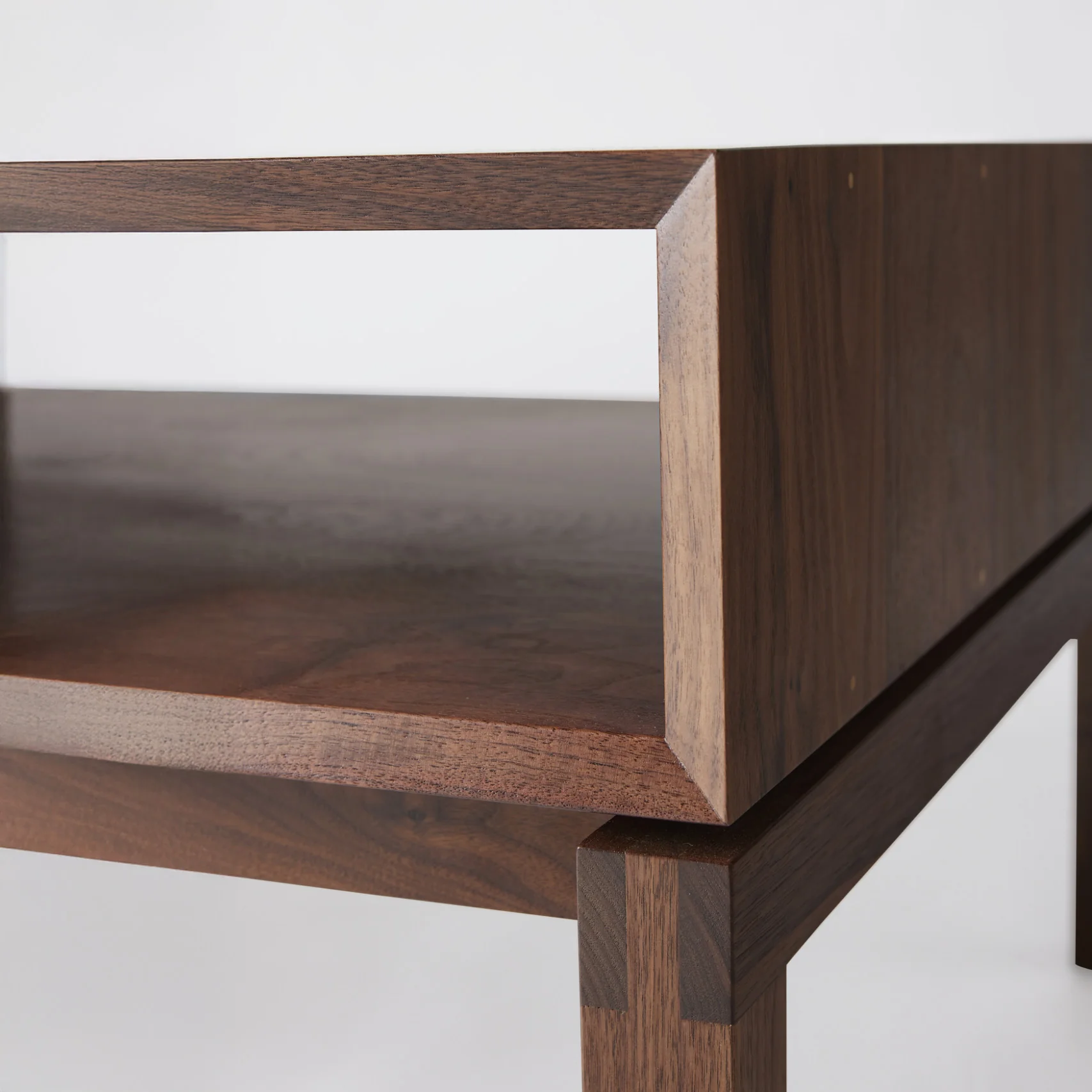 Elan Coffee Table - Solid Walnut/Teak/Oak Wood - Image 4