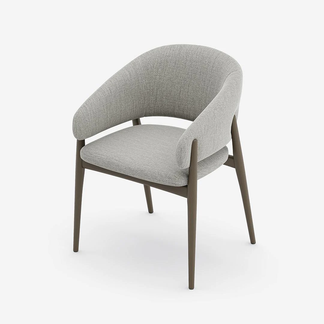 Zen Dining Chair - Solid Teak/Oak/Walnut Wood - Image 4