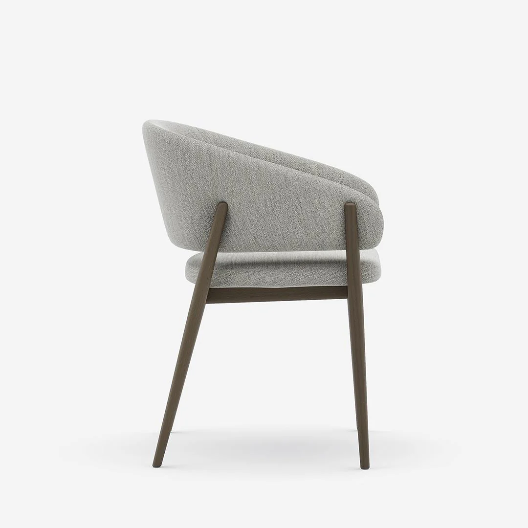 Zen Dining Chair - Solid Teak/Oak/Walnut Wood - Image 6