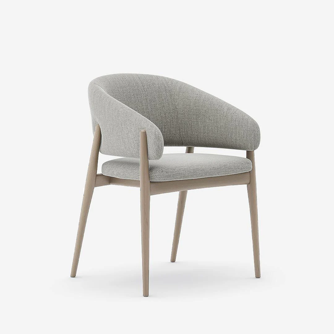 Zen Dining Chair - Solid Teak/Oak/Walnut Wood - Image 9